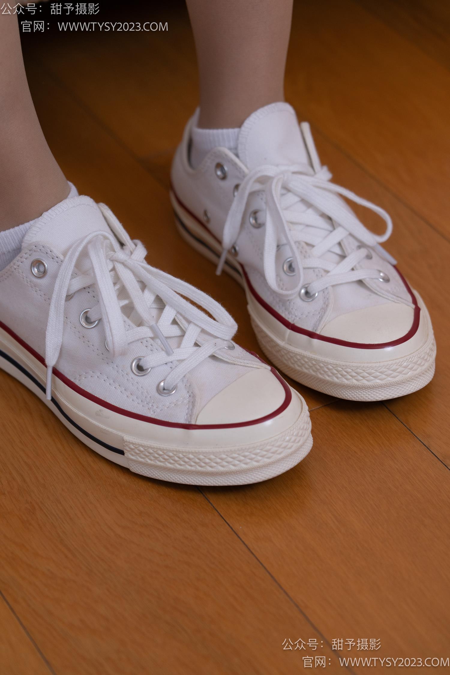 图片[11]-甜予摄影 NO.061 澜澜-帆布鞋、白棉袜、肉丝[128P] – 速更版-美库