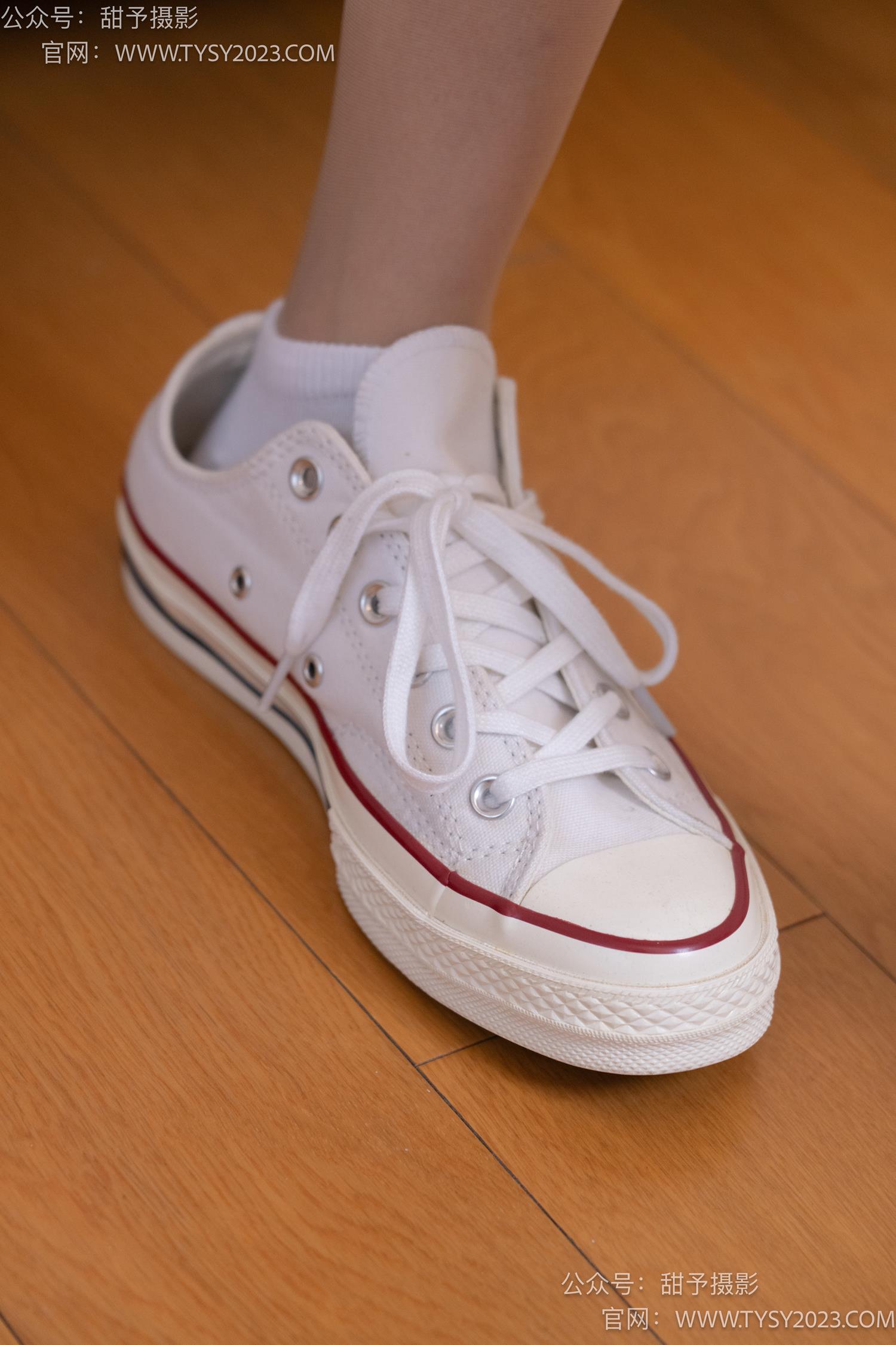 图片[14]-甜予摄影 NO.061 澜澜-帆布鞋、白棉袜、肉丝[128P] – 速更版-美库