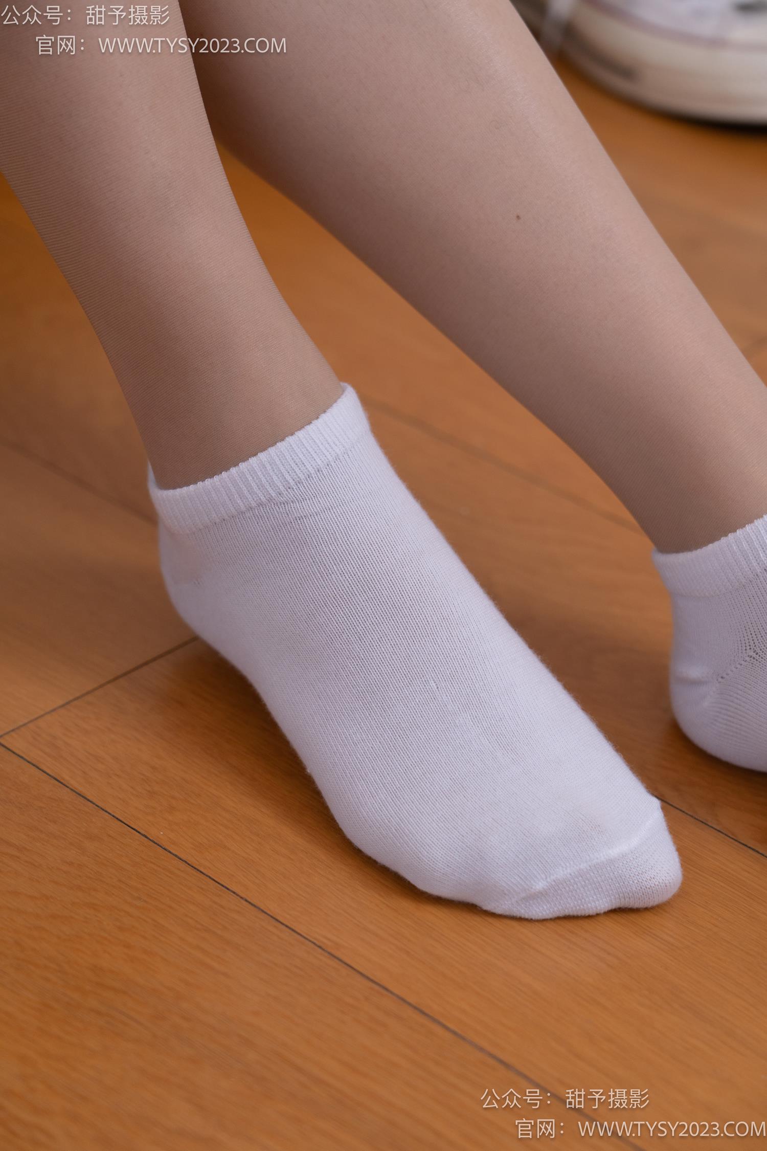 图片[44]-甜予摄影 NO.061 澜澜-帆布鞋、白棉袜、肉丝[128P] – 速更版-美库