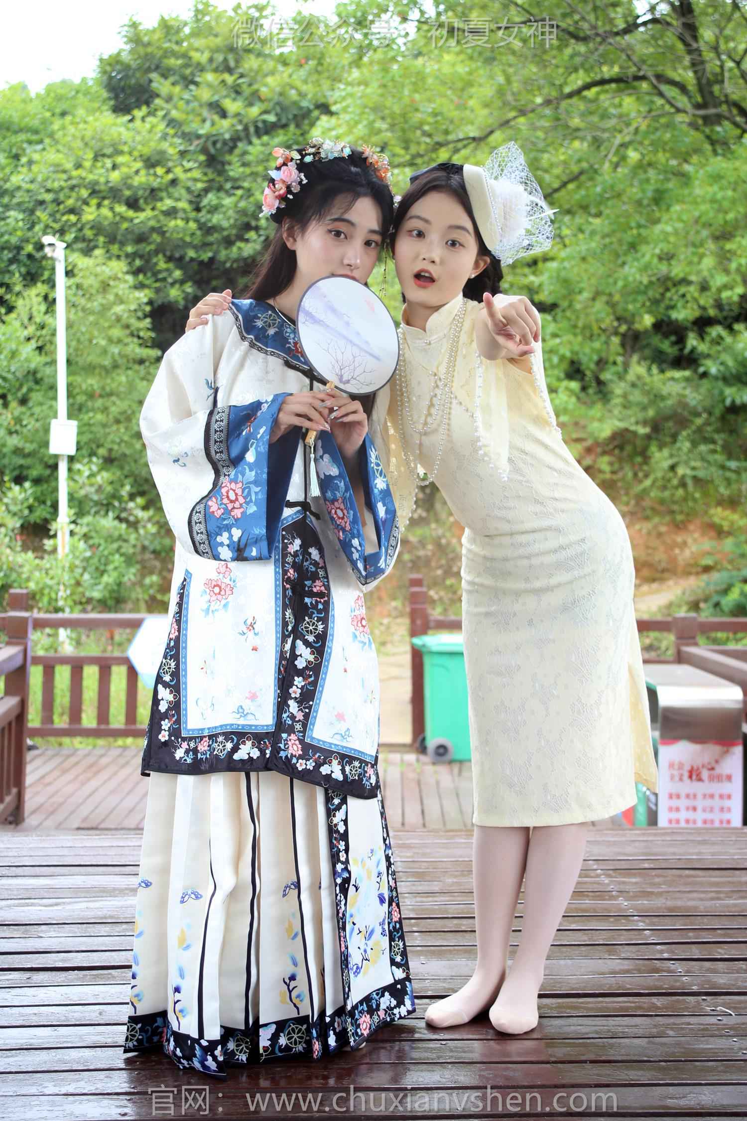 图片[32]-初夏女神 NO.213 柒柒、双双 留洋晚清[119P] – 速更版-美库