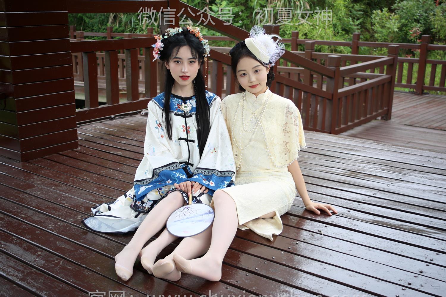 图片[41]-初夏女神 NO.213 柒柒、双双 留洋晚清[119P] – 速更版-美库