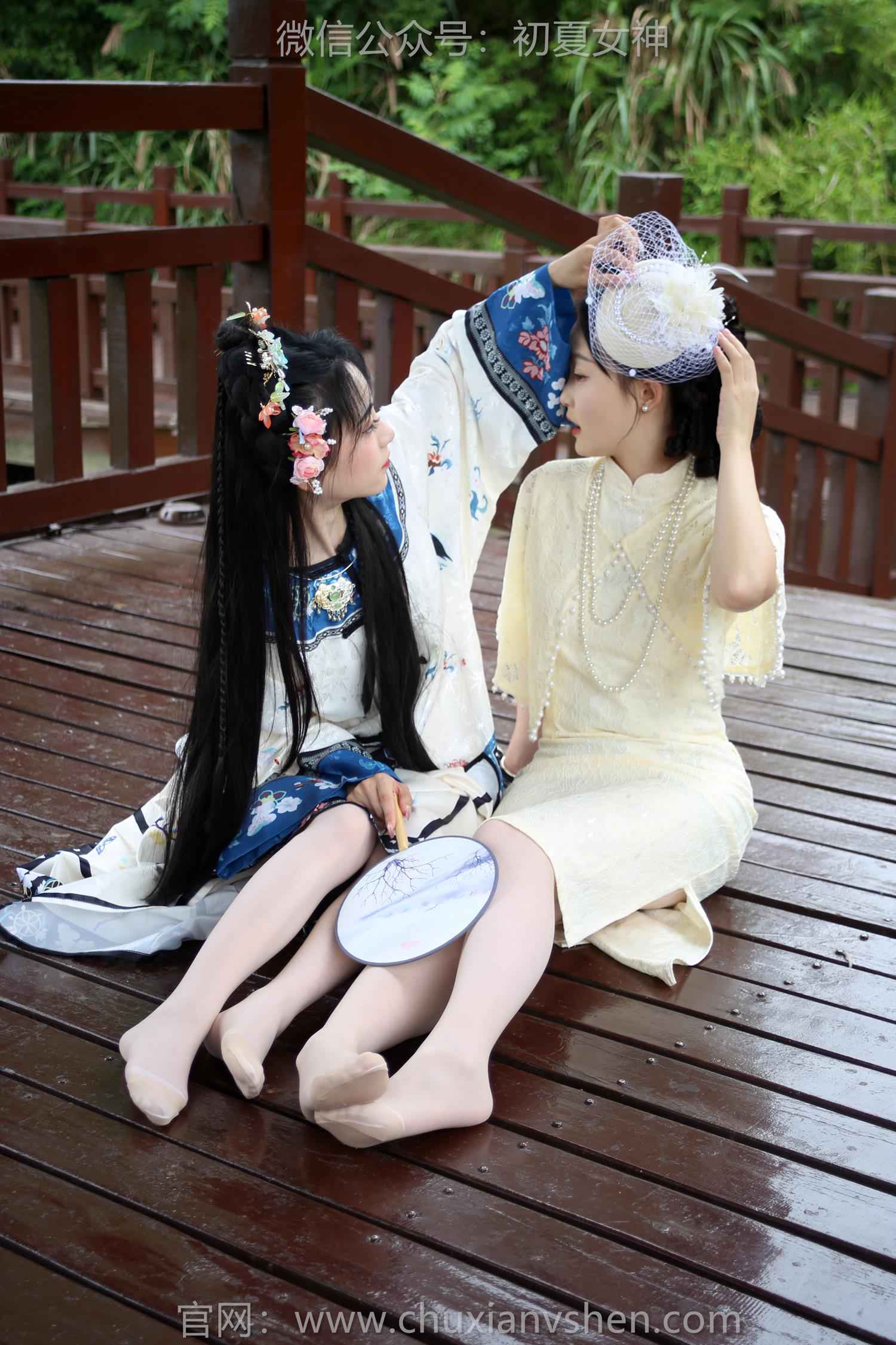 图片[42]-初夏女神 NO.213 柒柒、双双 留洋晚清[119P] – 速更版-美库