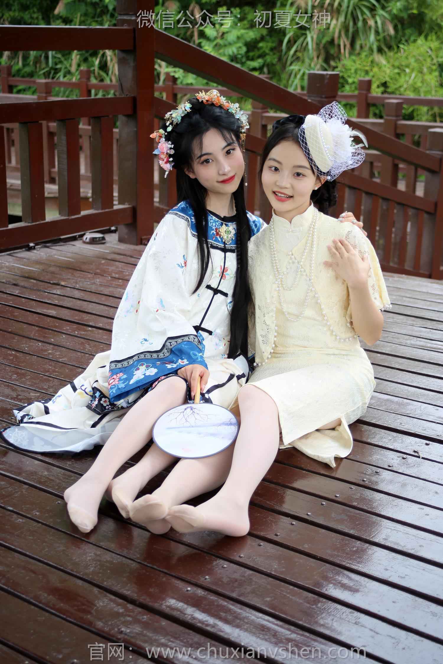 图片[43]-初夏女神 NO.213 柒柒、双双 留洋晚清[119P] – 速更版-美库