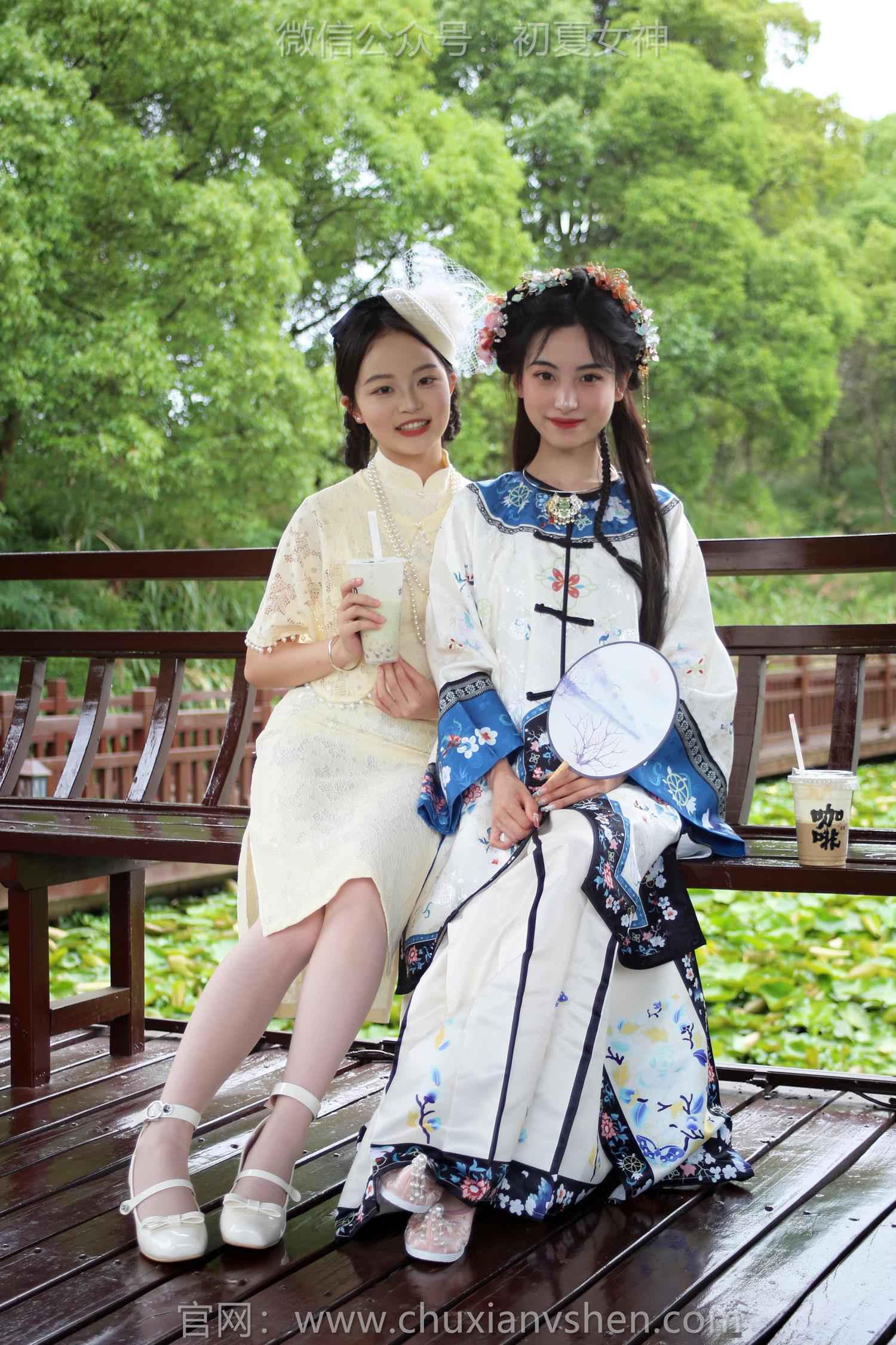 图片[112]-初夏女神 NO.213 柒柒、双双 留洋晚清[119P] – 速更版-美库