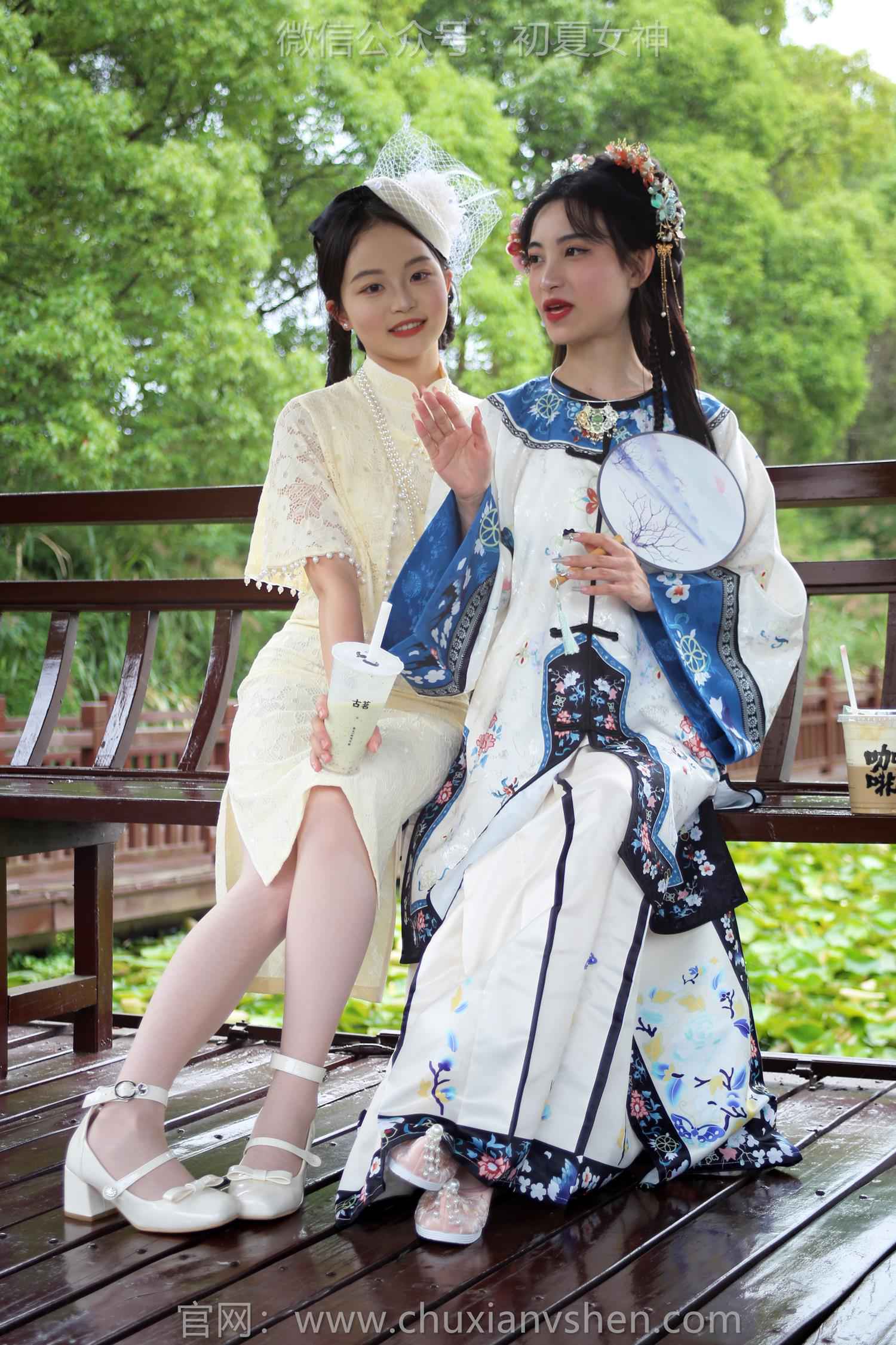 图片[113]-初夏女神 NO.213 柒柒、双双 留洋晚清[119P] – 速更版-美库