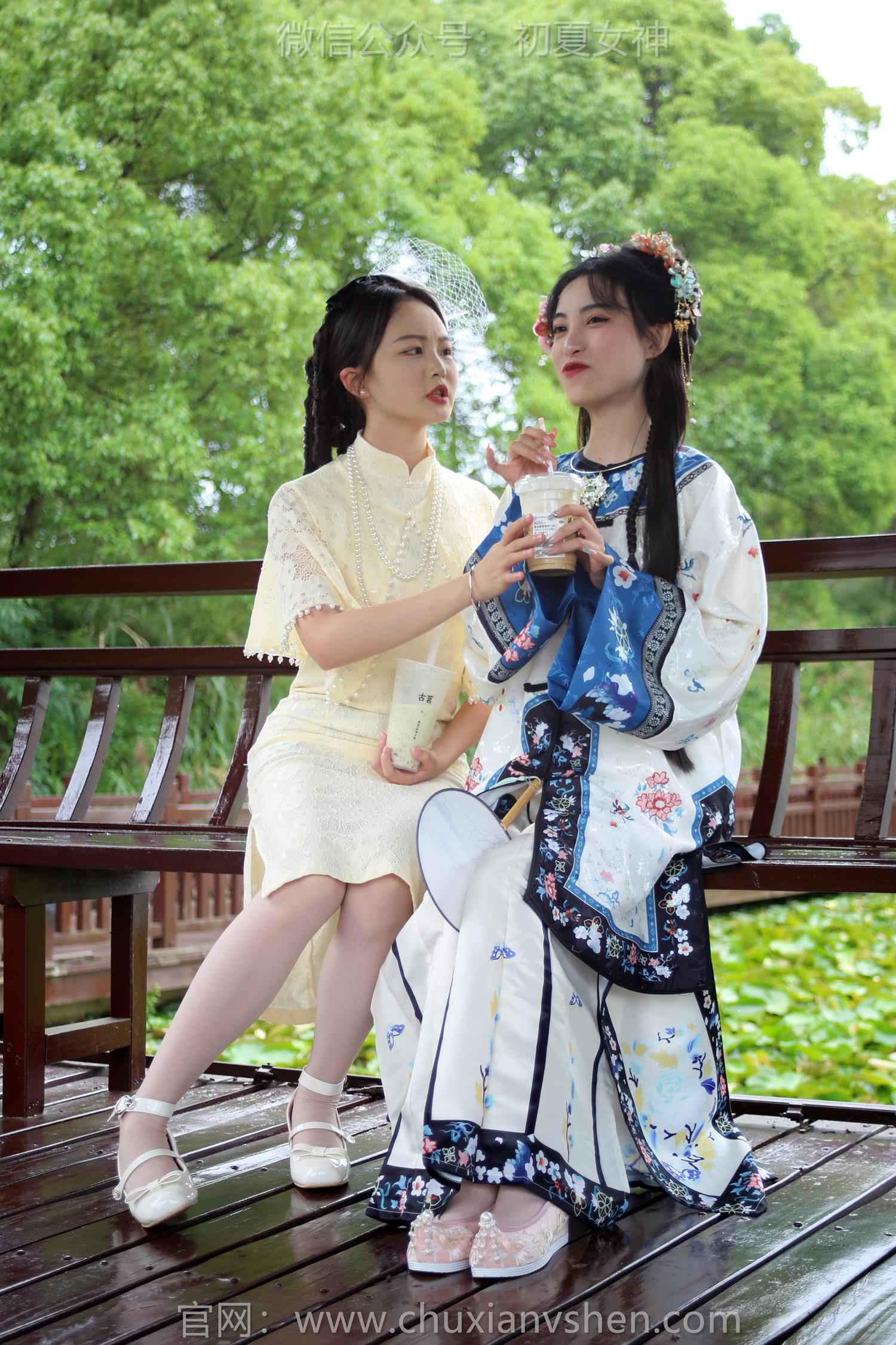 图片[117]-初夏女神 NO.213 柒柒、双双 留洋晚清[119P] – 速更版-美库