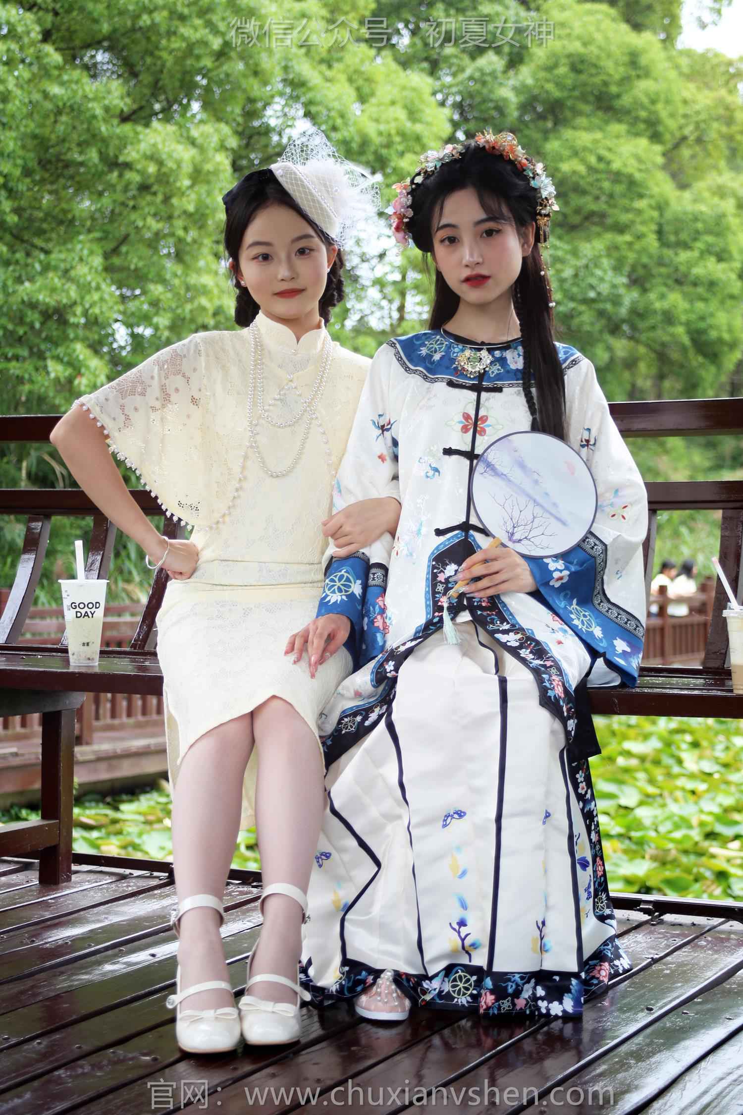 图片[119]-初夏女神 NO.213 柒柒、双双 留洋晚清[119P] – 速更版-美库