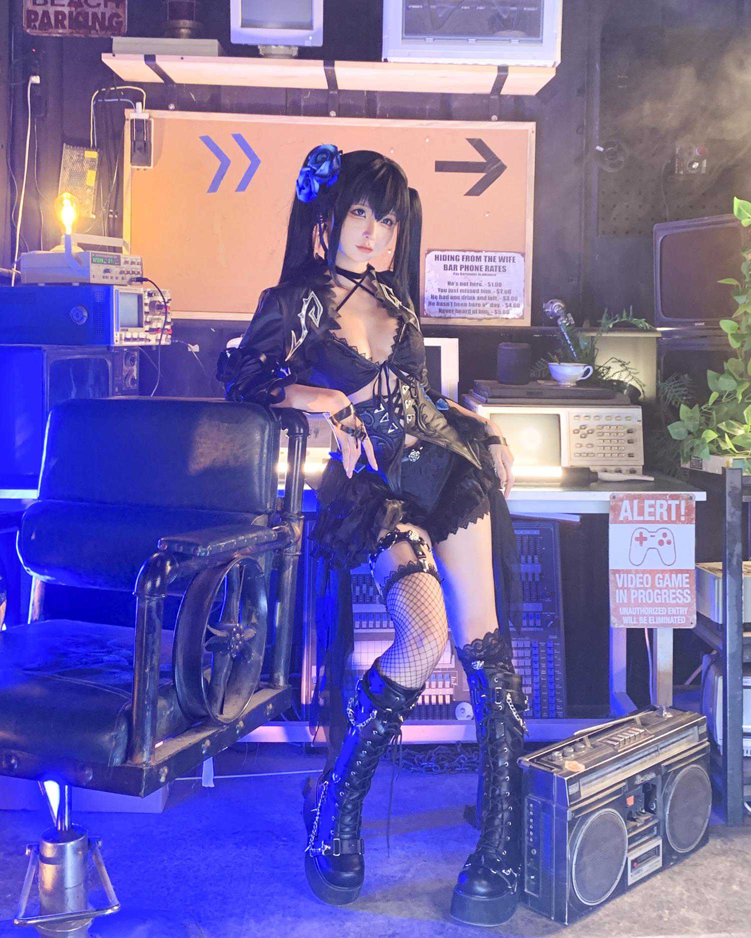 图片[23]-蠢沫沫 – 黑岩射手[36P] – 速更版-美库