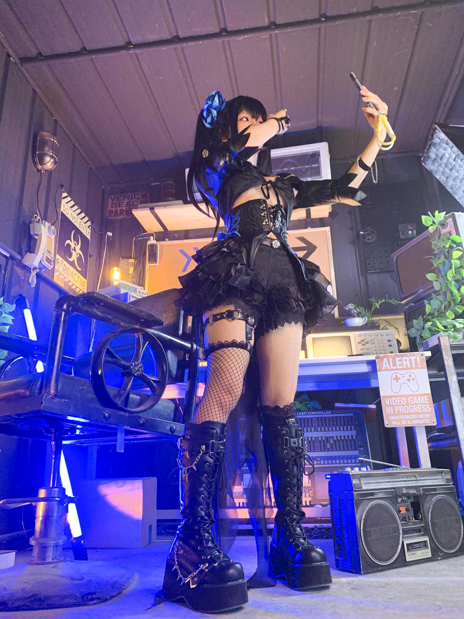 图片[25]-蠢沫沫 – 黑岩射手[36P] – 速更版-美库