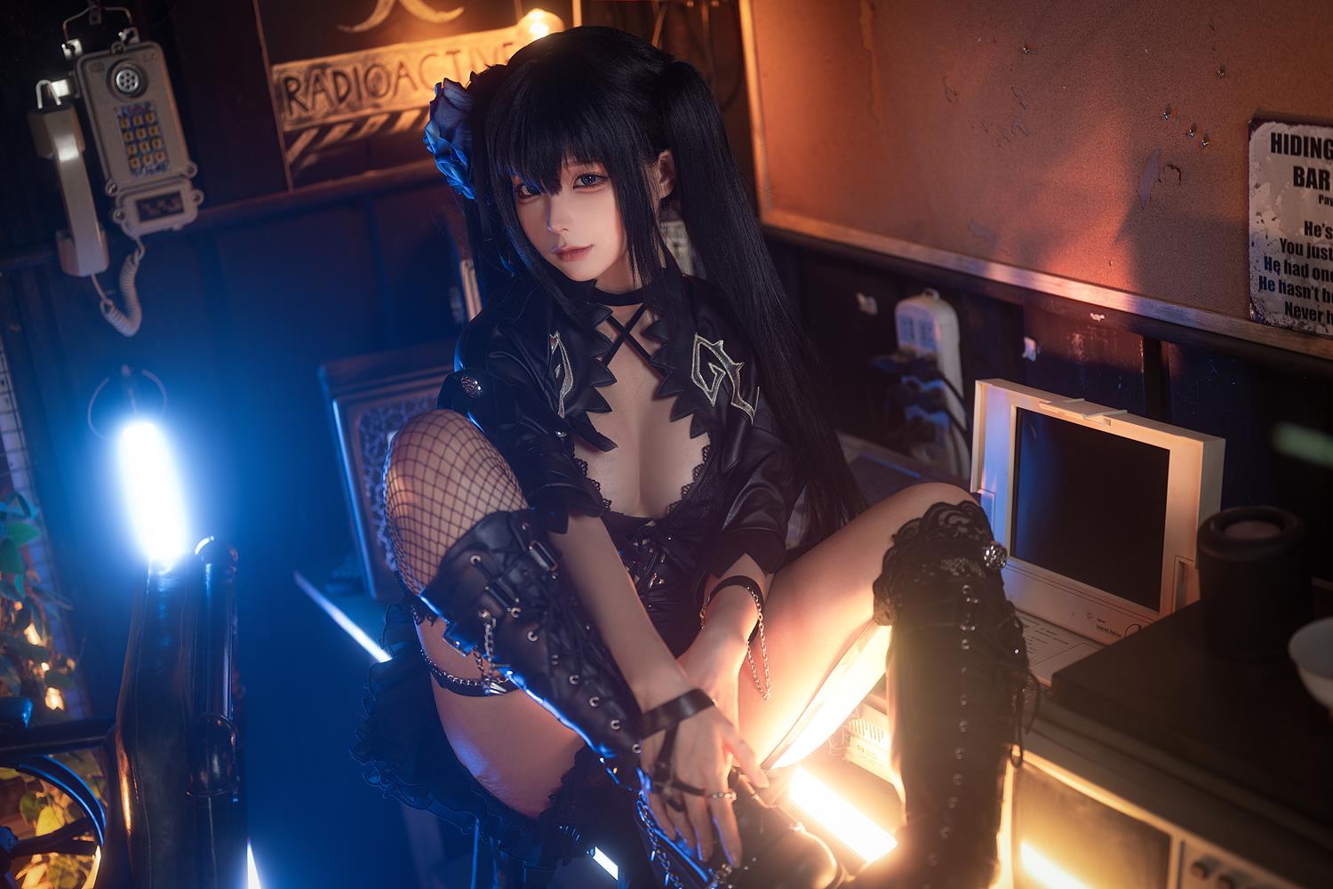 图片[35]-蠢沫沫 – 黑岩射手[36P] – 速更版-美库