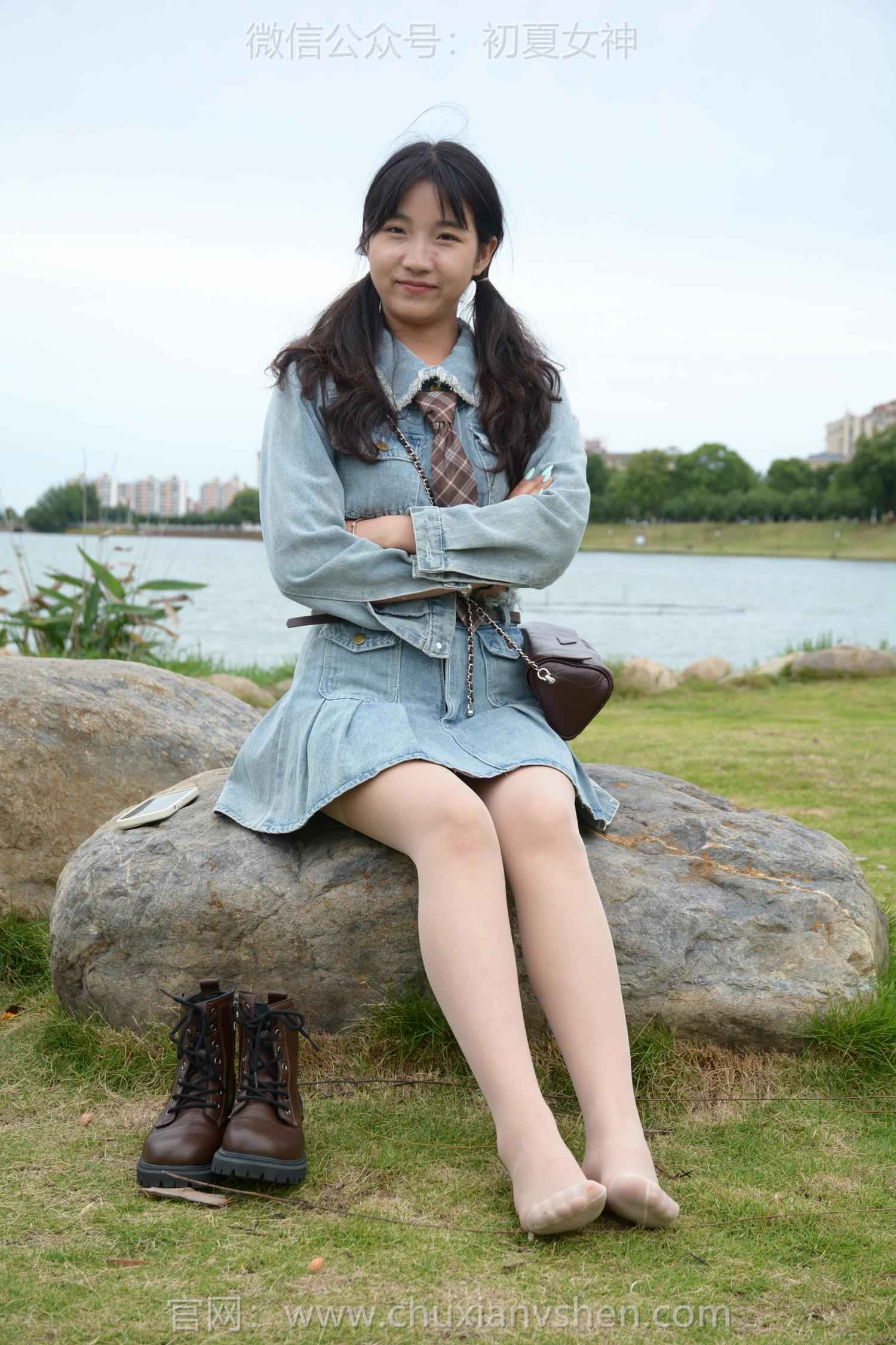 图片[14]-初夏女神 NO.215 点点 七月牛仔[100P] – 速更版-美库