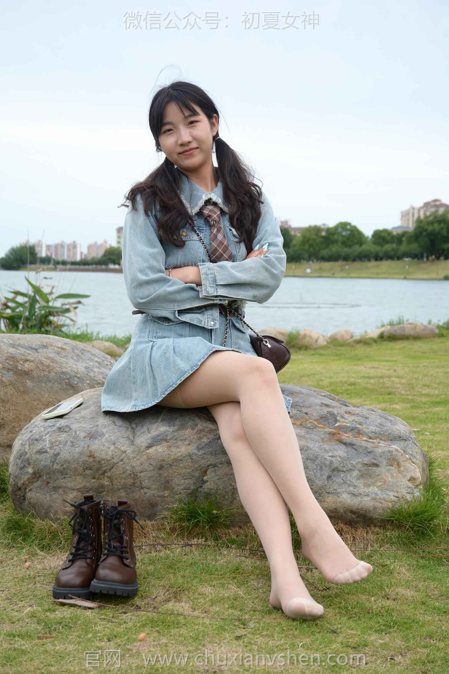 图片[15]-初夏女神 NO.215 点点 七月牛仔[100P] – 速更版-美库