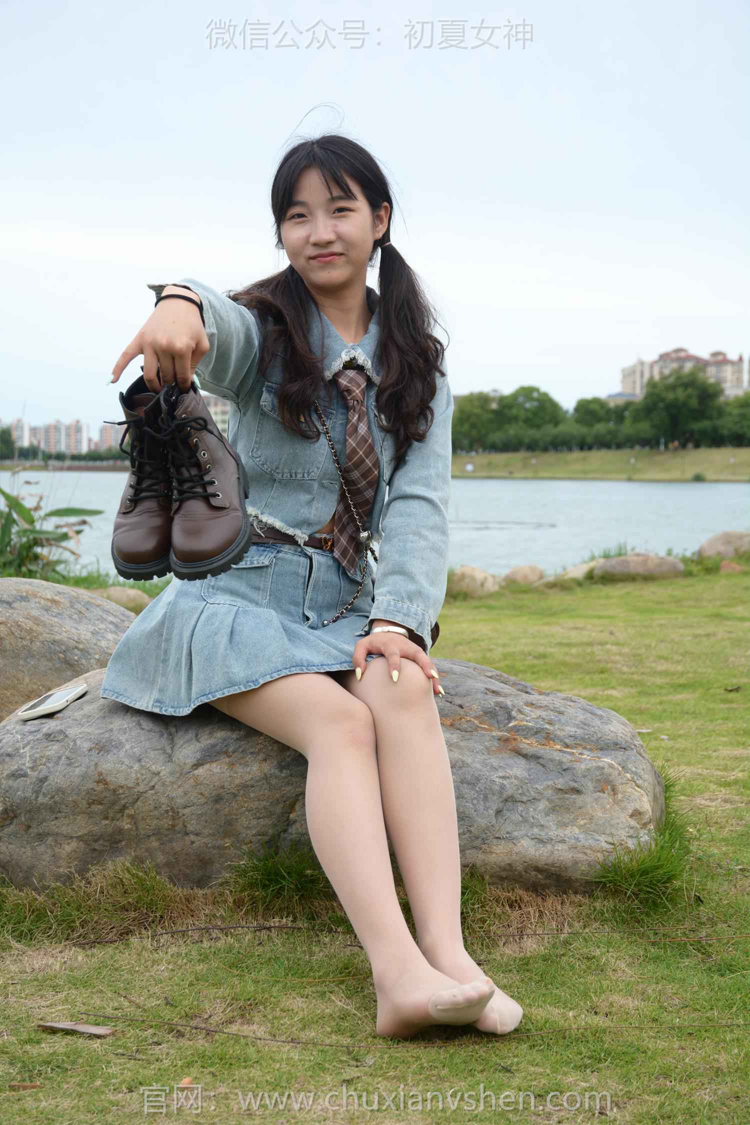 图片[16]-初夏女神 NO.215 点点 七月牛仔[100P] – 速更版-美库