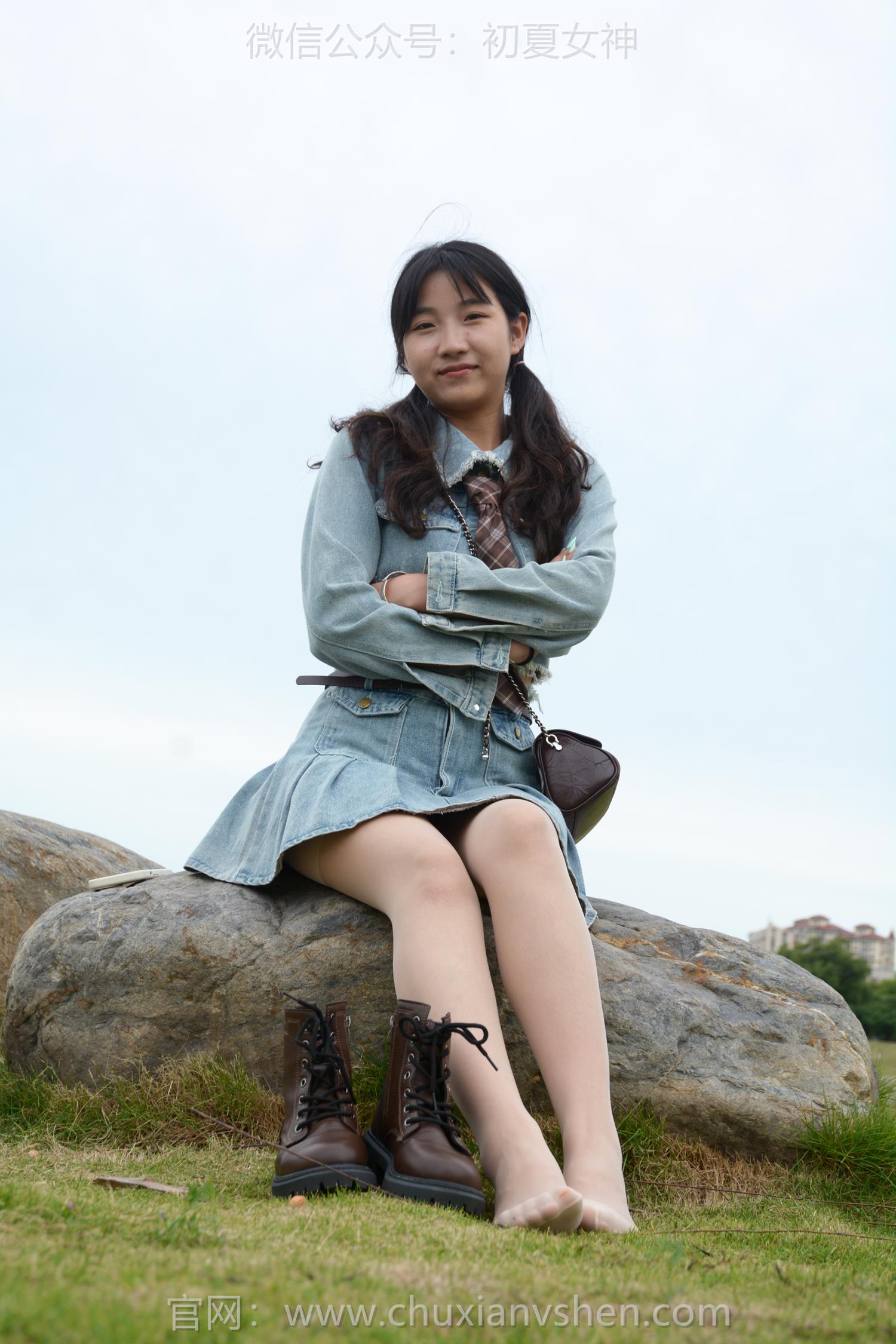 图片[18]-初夏女神 NO.215 点点 七月牛仔[100P] – 速更版-美库