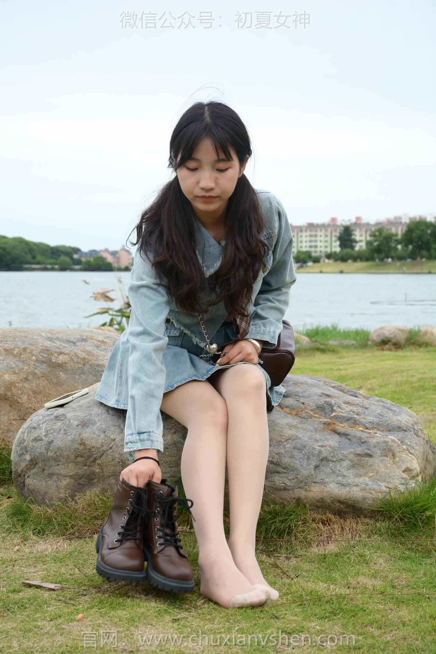 图片[19]-初夏女神 NO.215 点点 七月牛仔[100P] – 速更版-美库