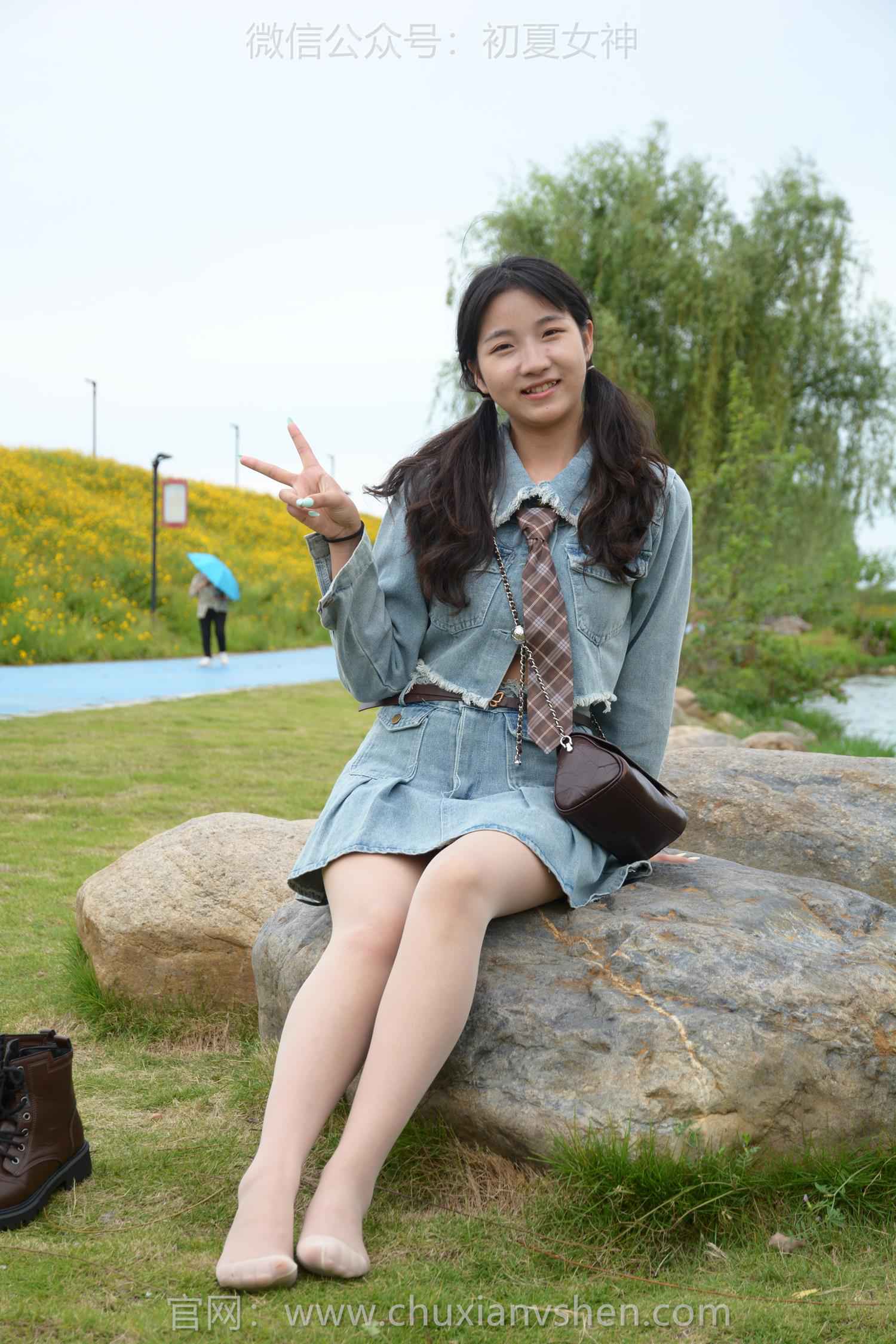 图片[21]-初夏女神 NO.215 点点 七月牛仔[100P] – 速更版-美库