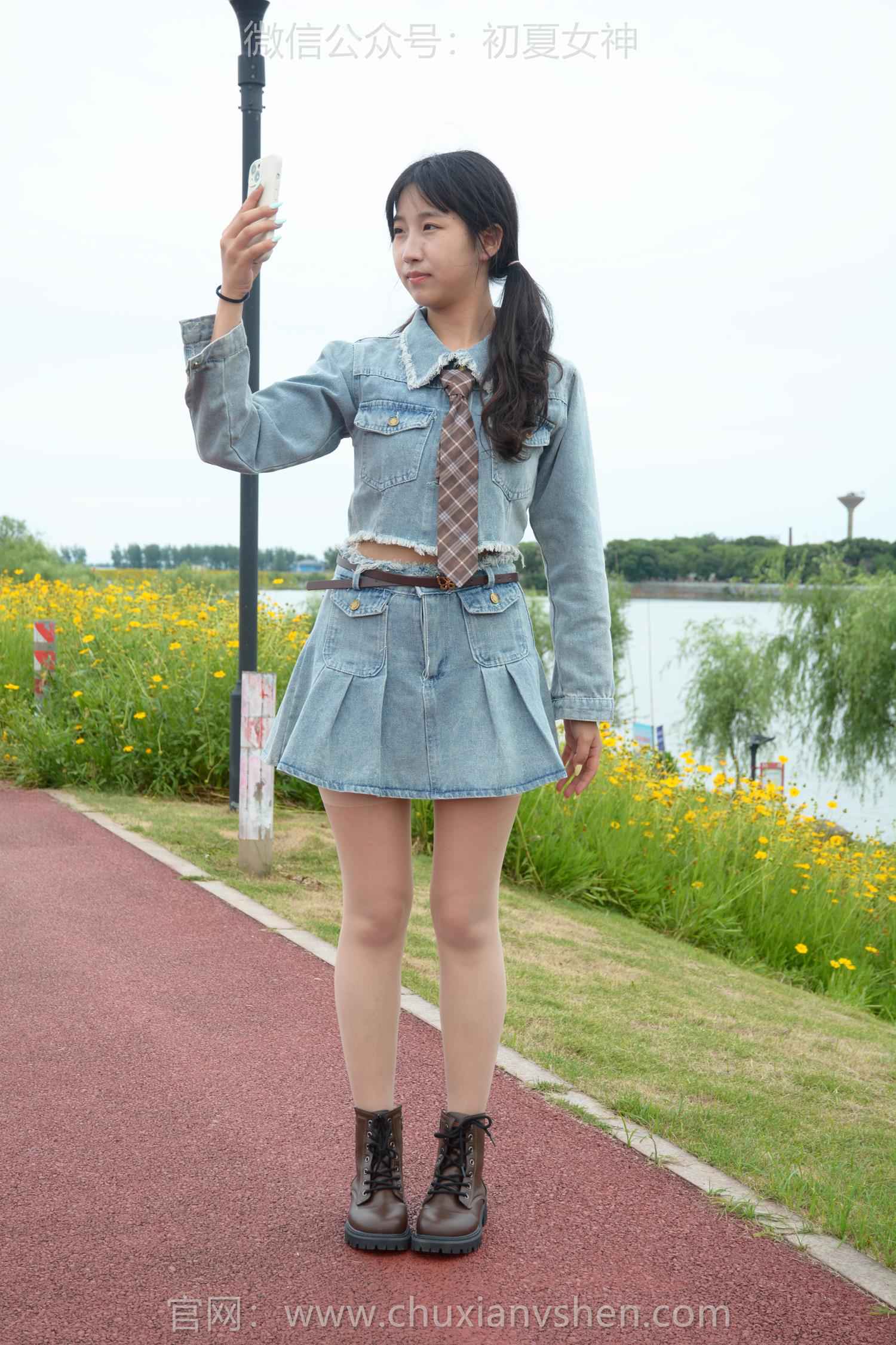 图片[41]-初夏女神 NO.215 点点 七月牛仔[100P] – 速更版-美库