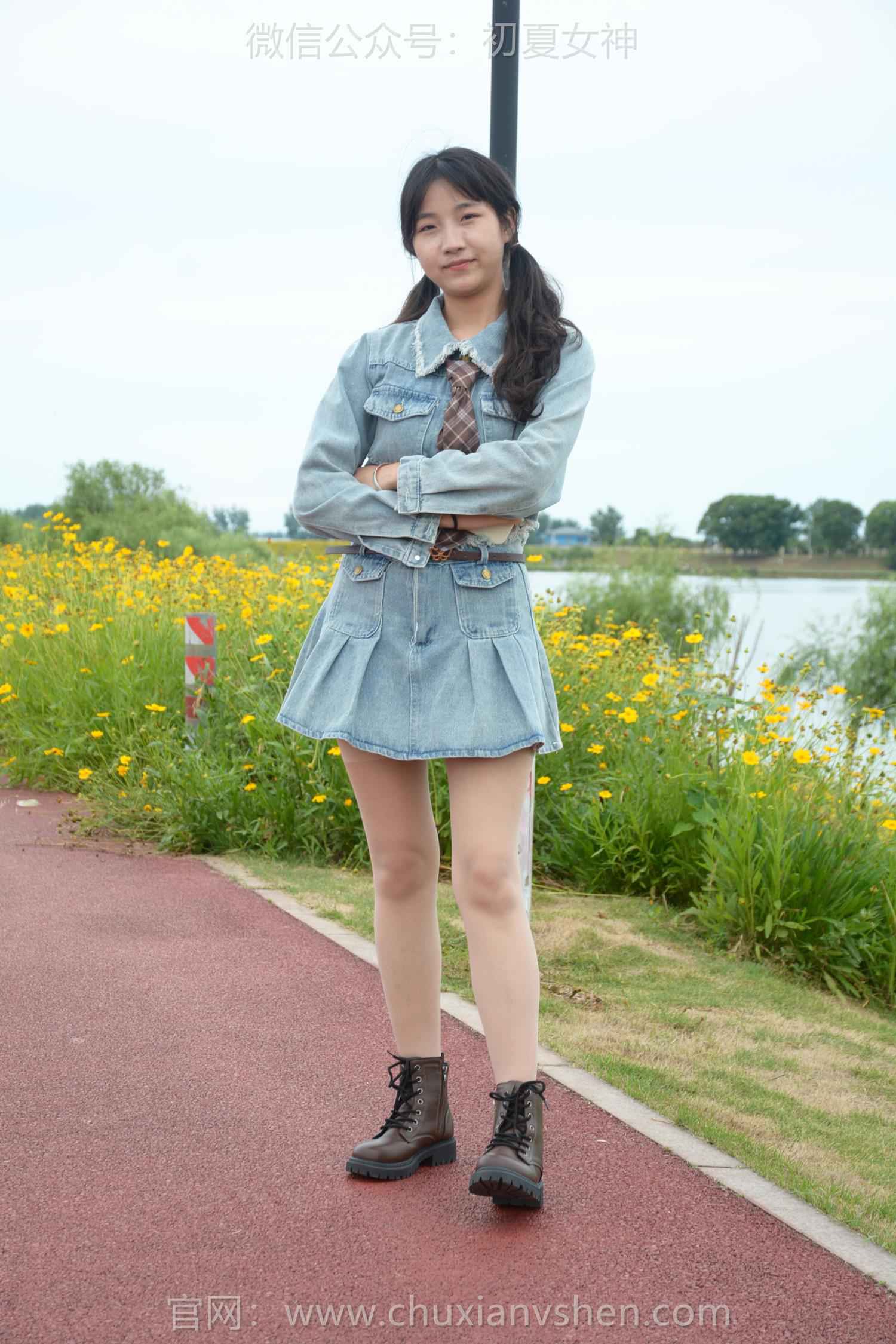 图片[43]-初夏女神 NO.215 点点 七月牛仔[100P] – 速更版-美库