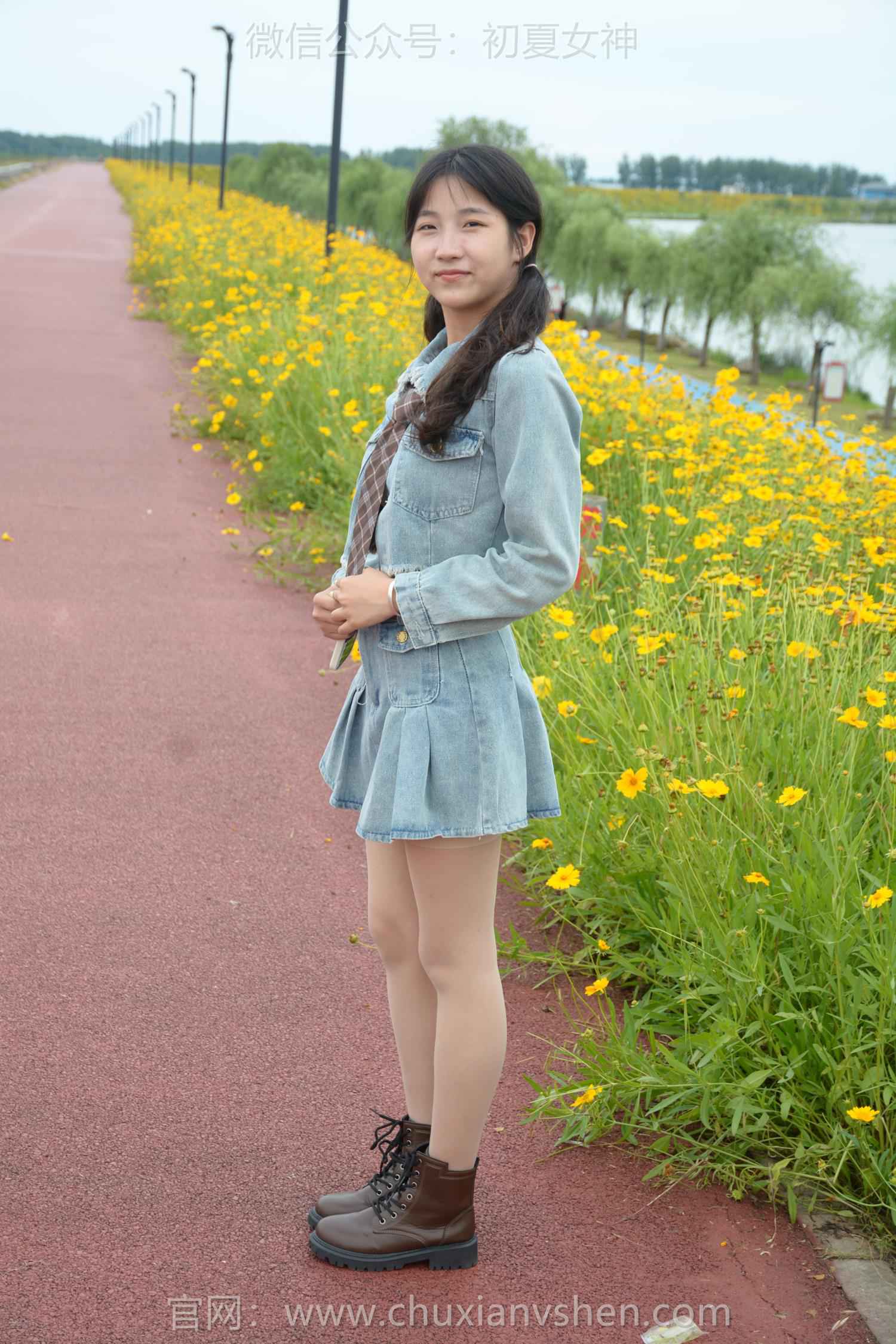 图片[45]-初夏女神 NO.215 点点 七月牛仔[100P] – 速更版-美库