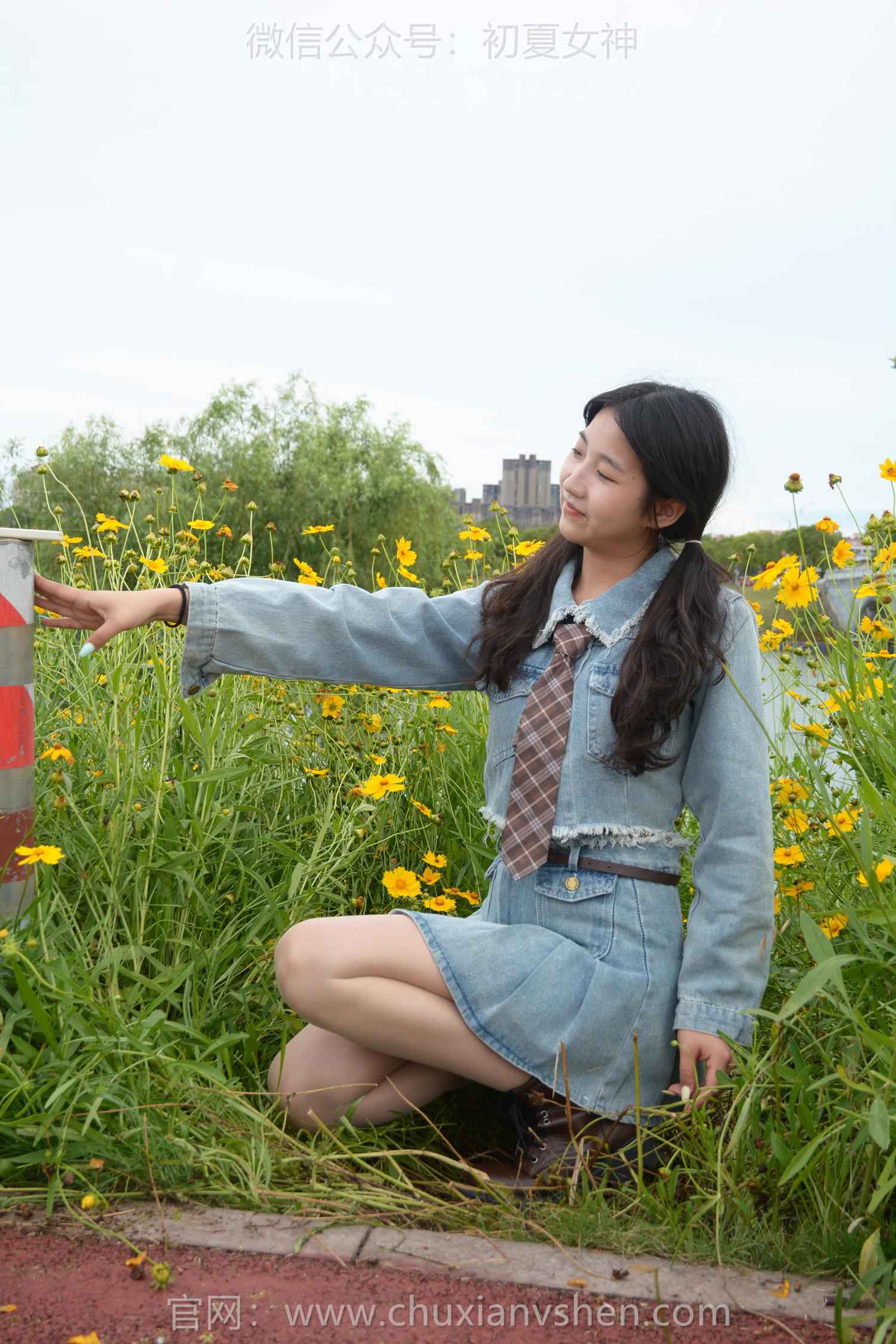 图片[48]-初夏女神 NO.215 点点 七月牛仔[100P] – 速更版-美库