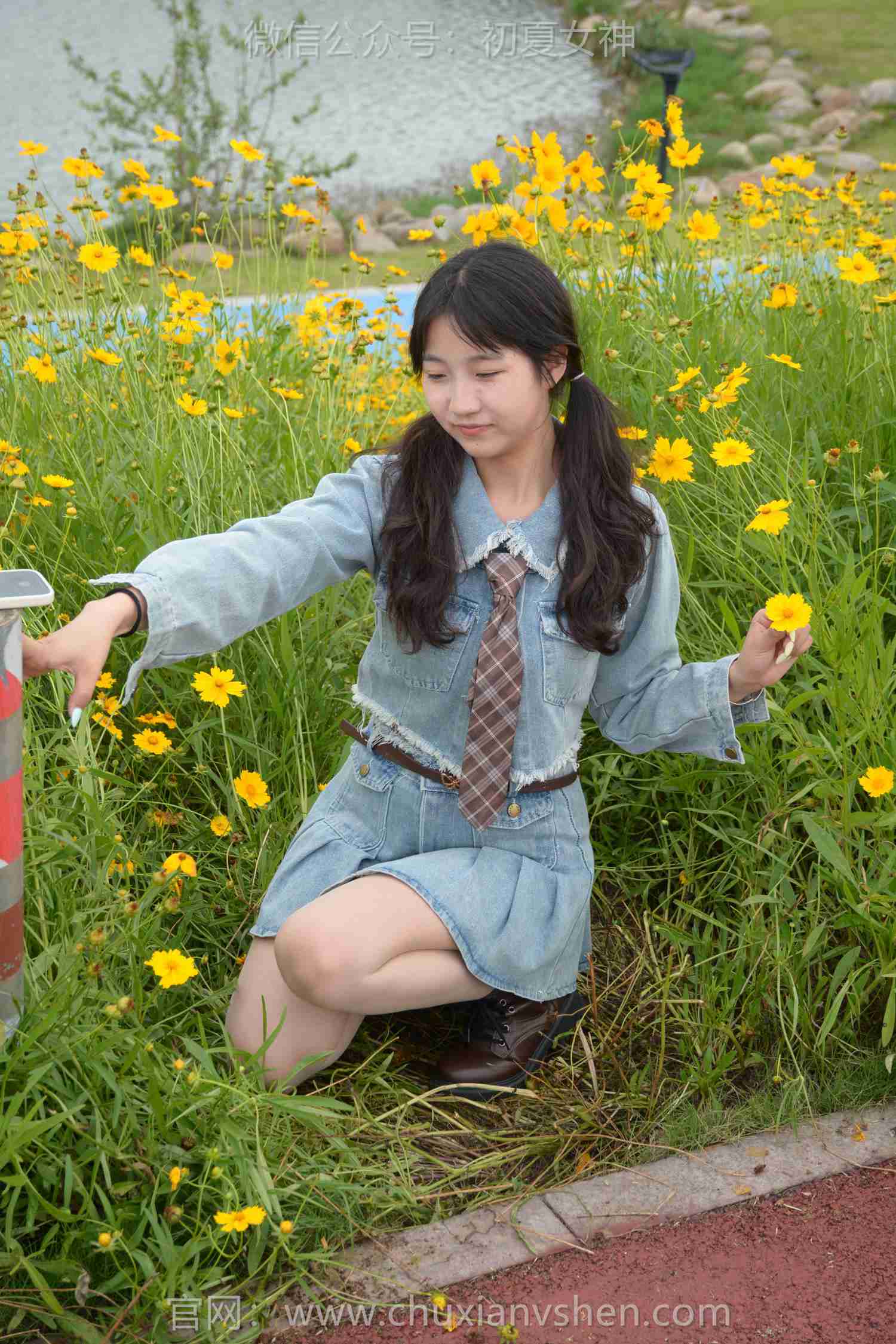 图片[50]-初夏女神 NO.215 点点 七月牛仔[100P] – 速更版-美库