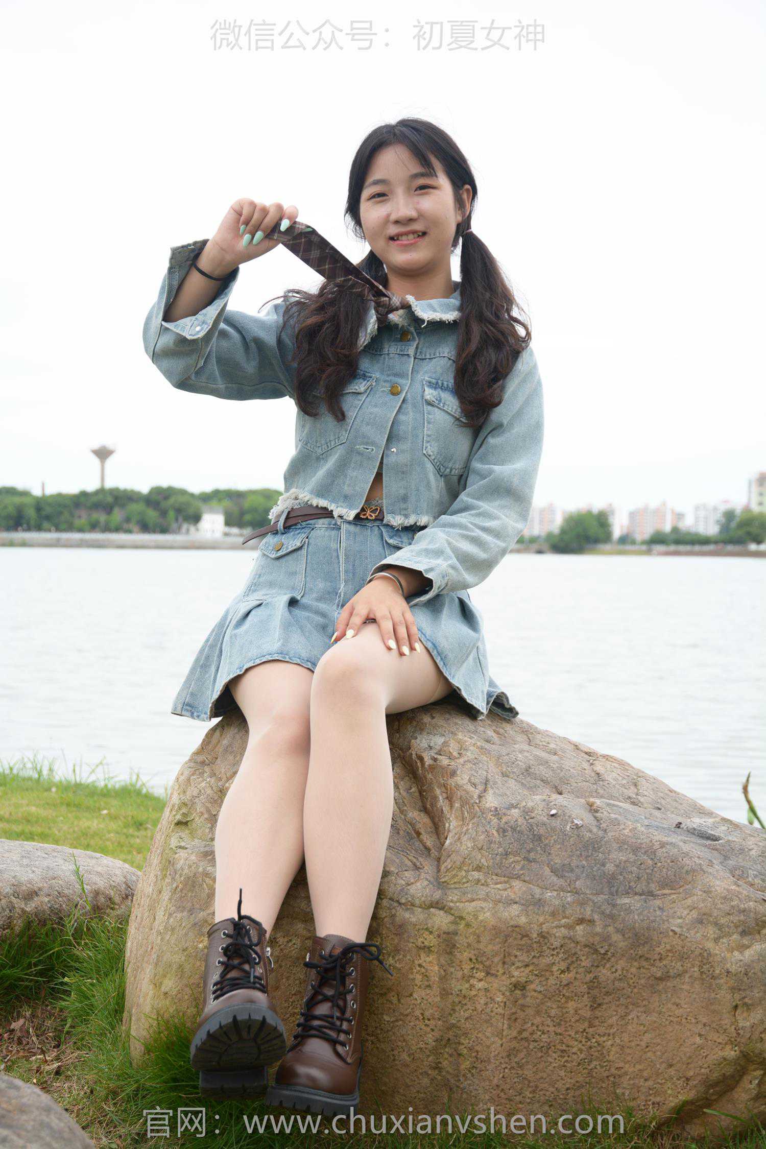 图片[57]-初夏女神 NO.215 点点 七月牛仔[100P] – 速更版-美库