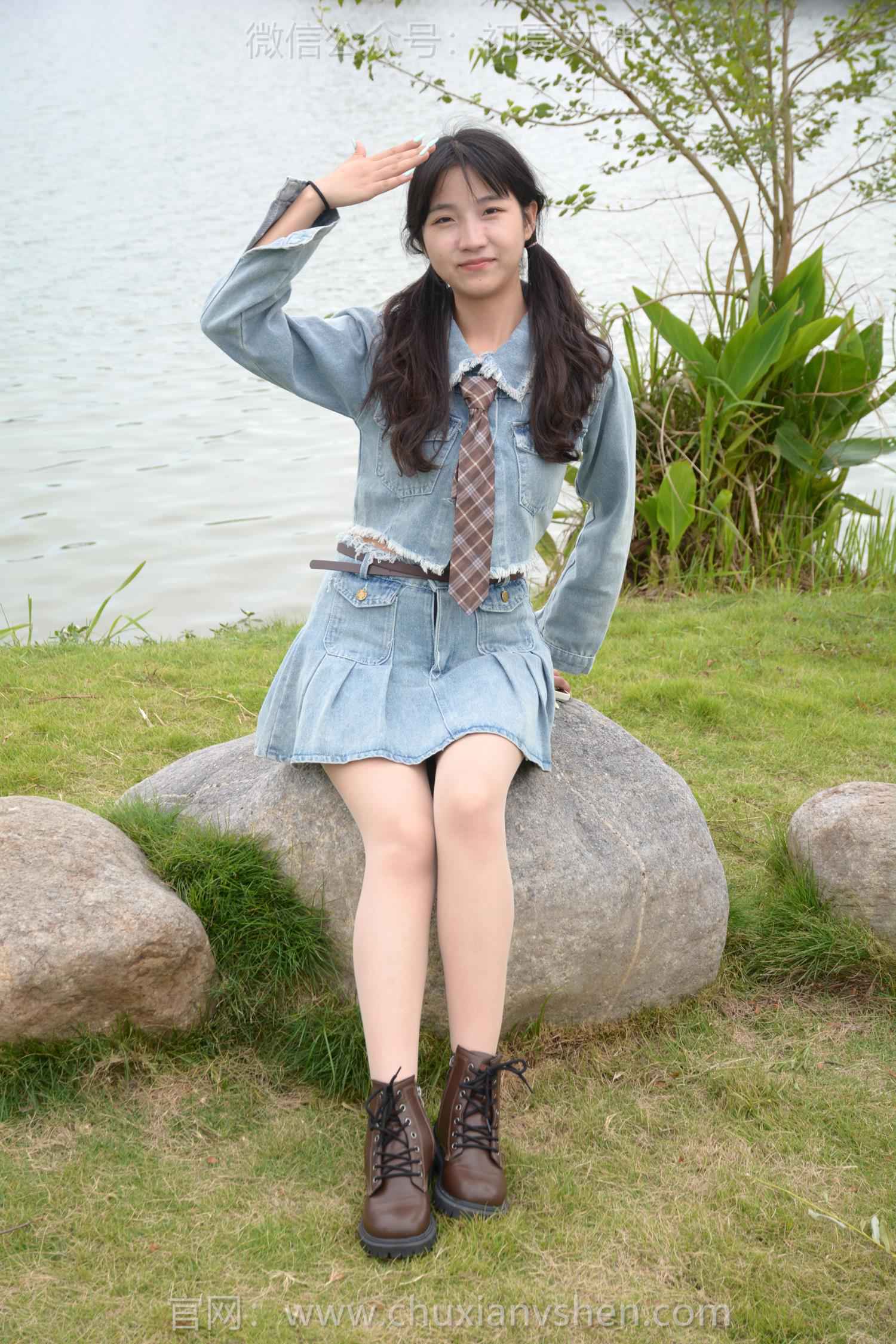 图片[59]-初夏女神 NO.215 点点 七月牛仔[100P] – 速更版-美库