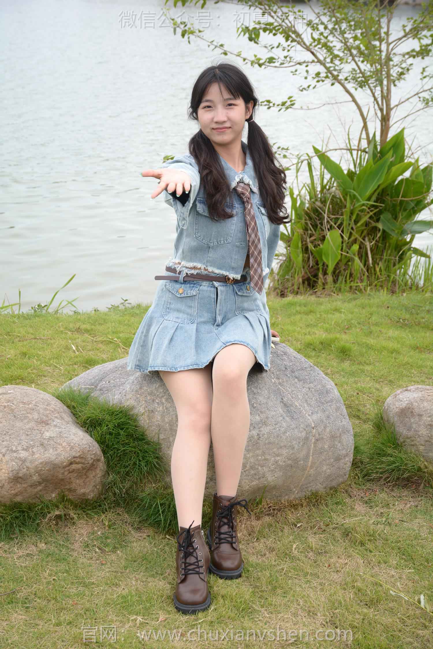 图片[60]-初夏女神 NO.215 点点 七月牛仔[100P] – 速更版-美库