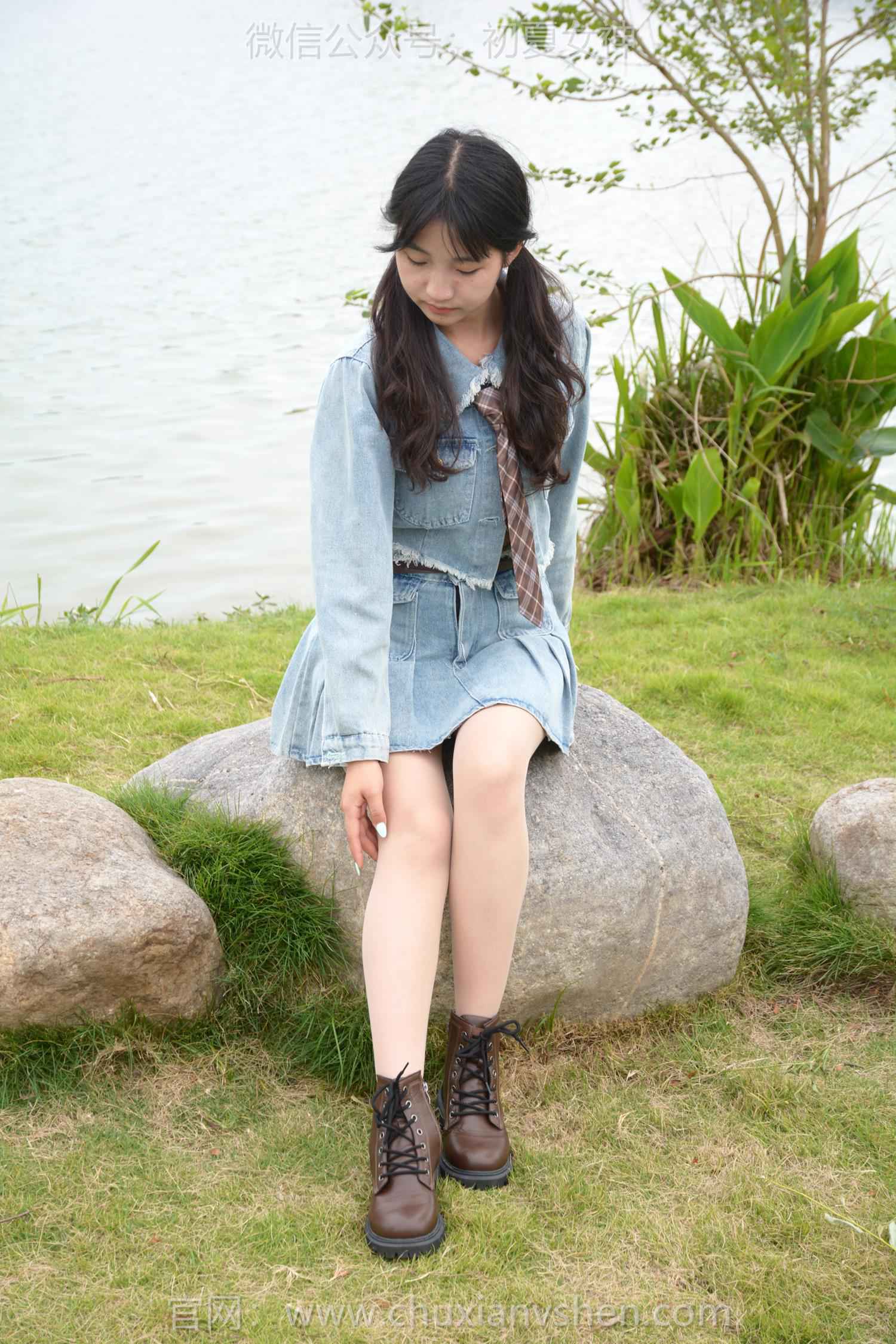 图片[61]-初夏女神 NO.215 点点 七月牛仔[100P] – 速更版-美库