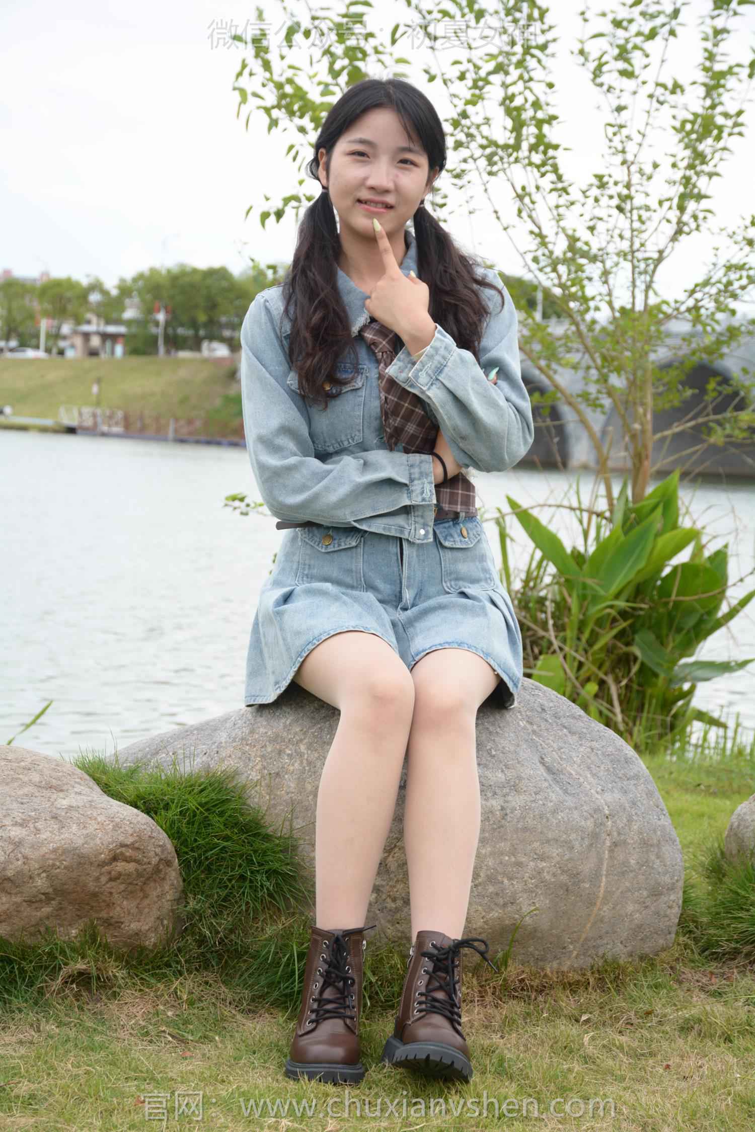 图片[66]-初夏女神 NO.215 点点 七月牛仔[100P] – 速更版-美库