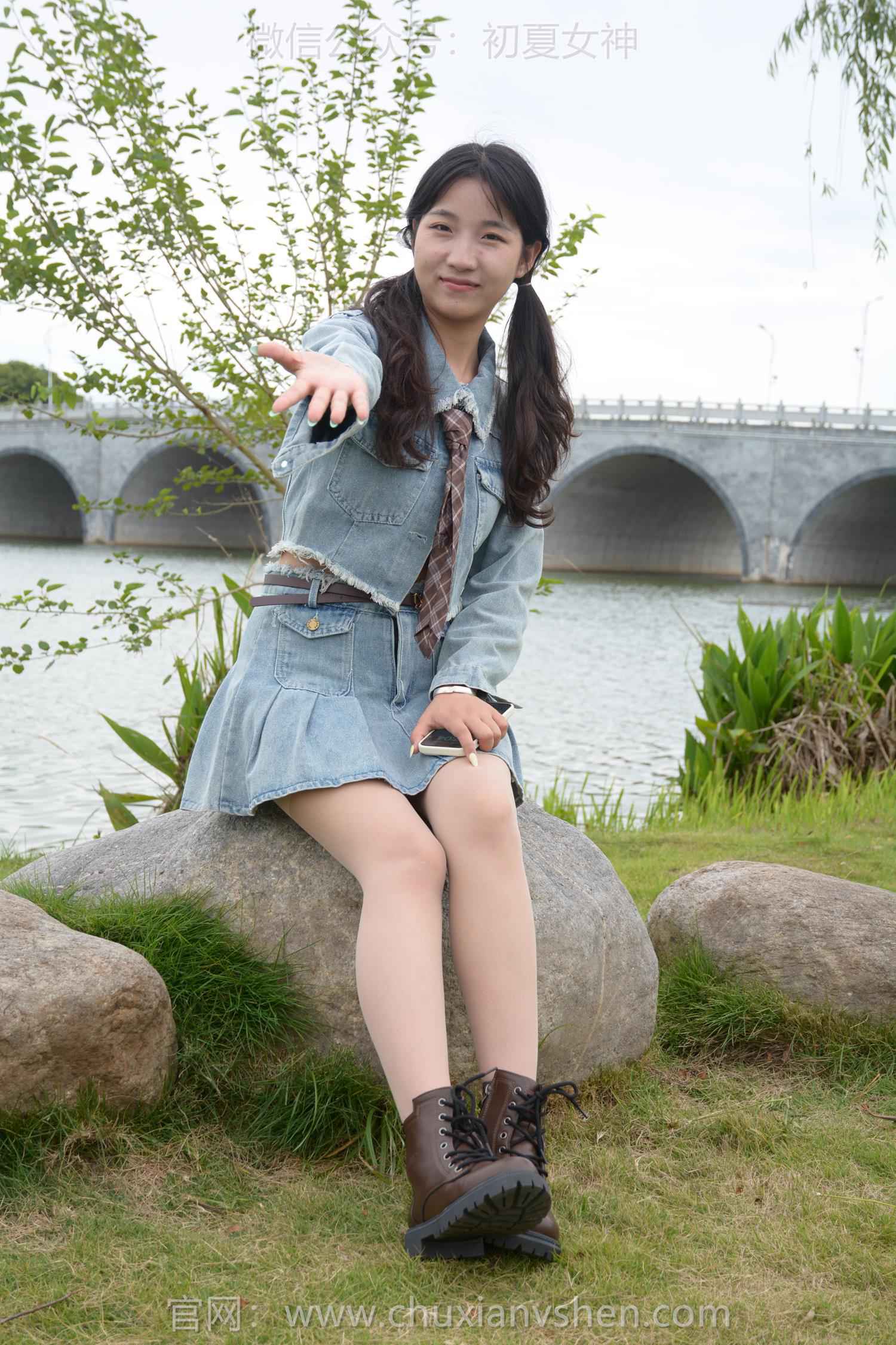 图片[68]-初夏女神 NO.215 点点 七月牛仔[100P] – 速更版-美库