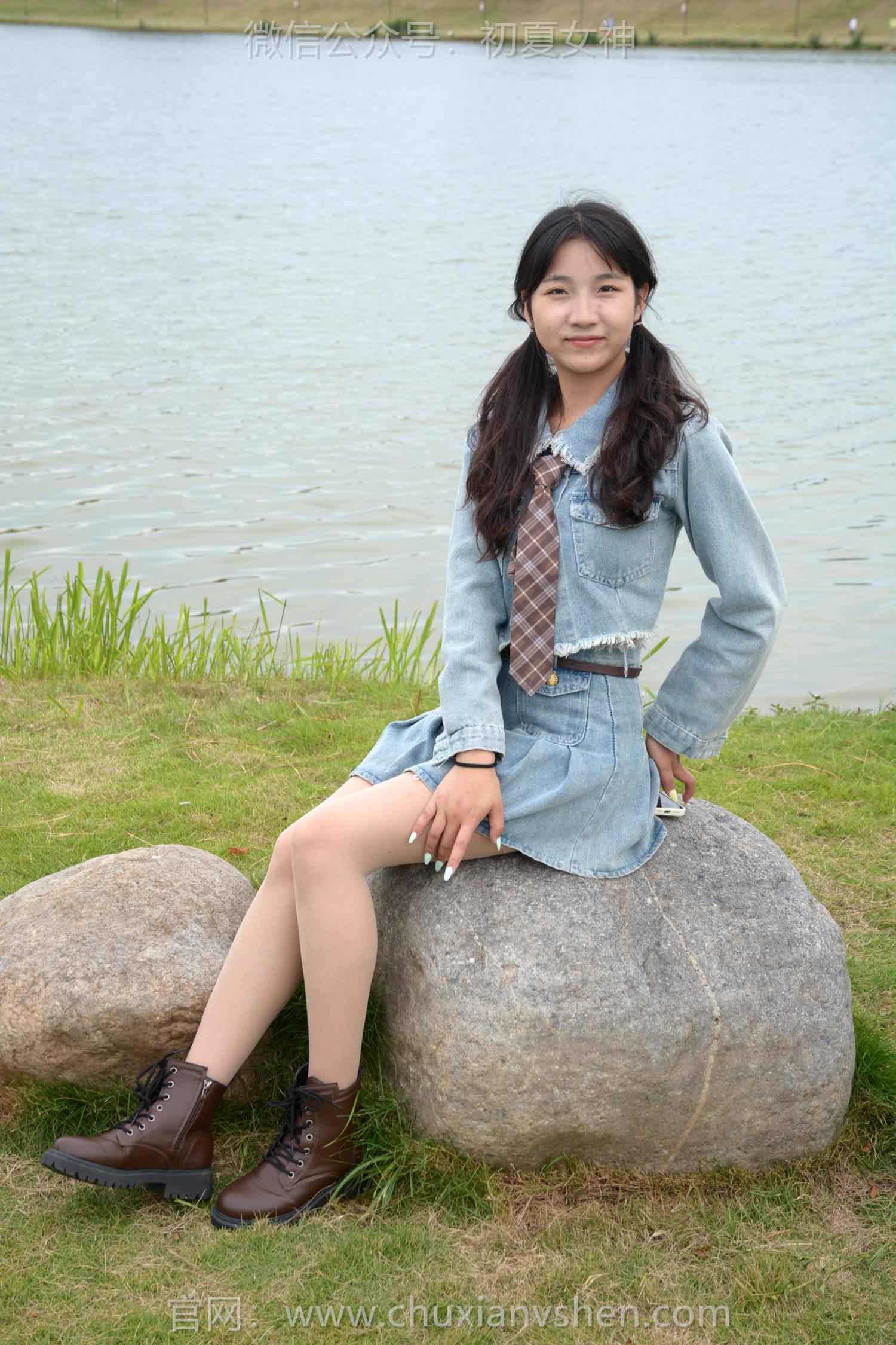 图片[71]-初夏女神 NO.215 点点 七月牛仔[100P] – 速更版-美库