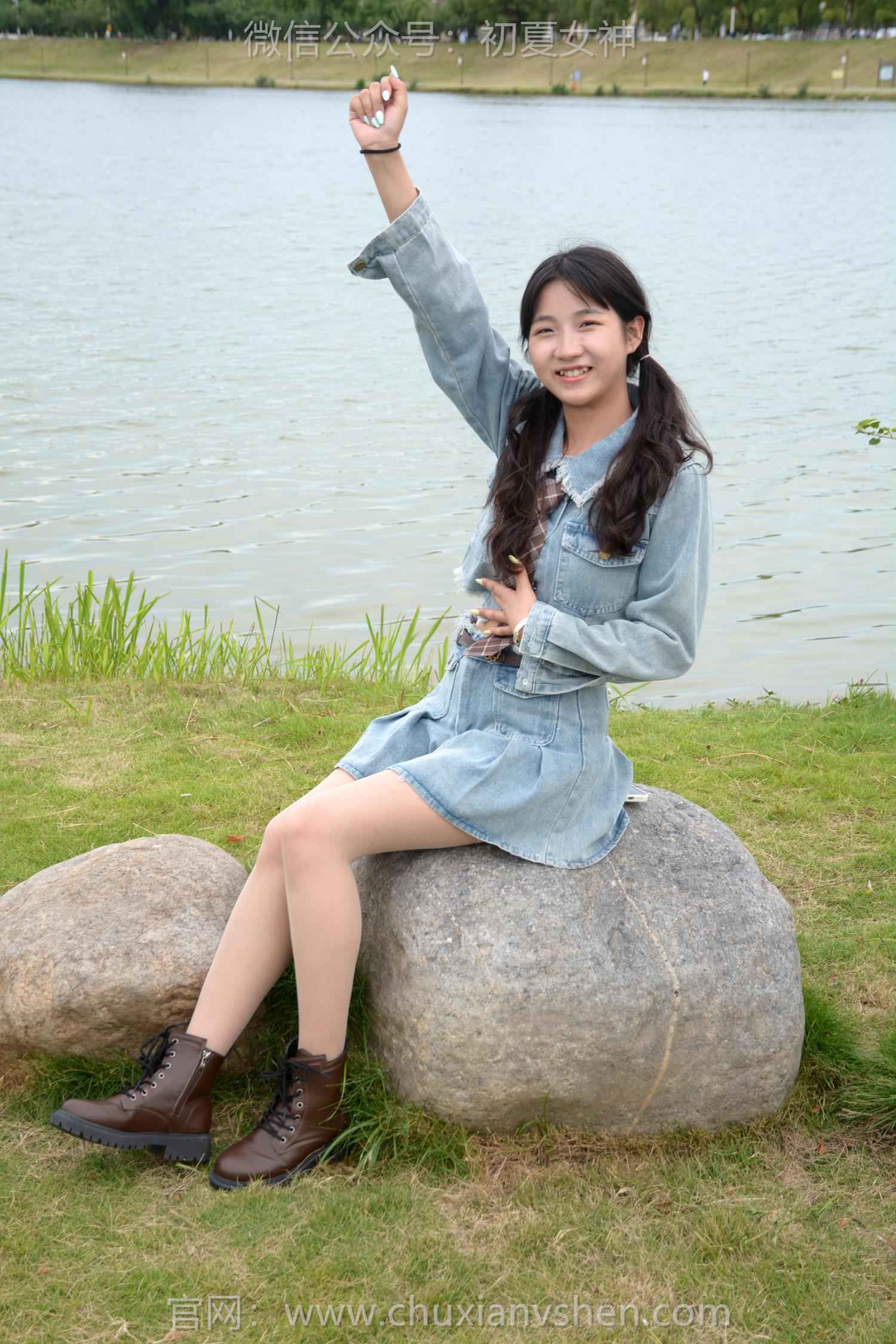 图片[72]-初夏女神 NO.215 点点 七月牛仔[100P] – 速更版-美库