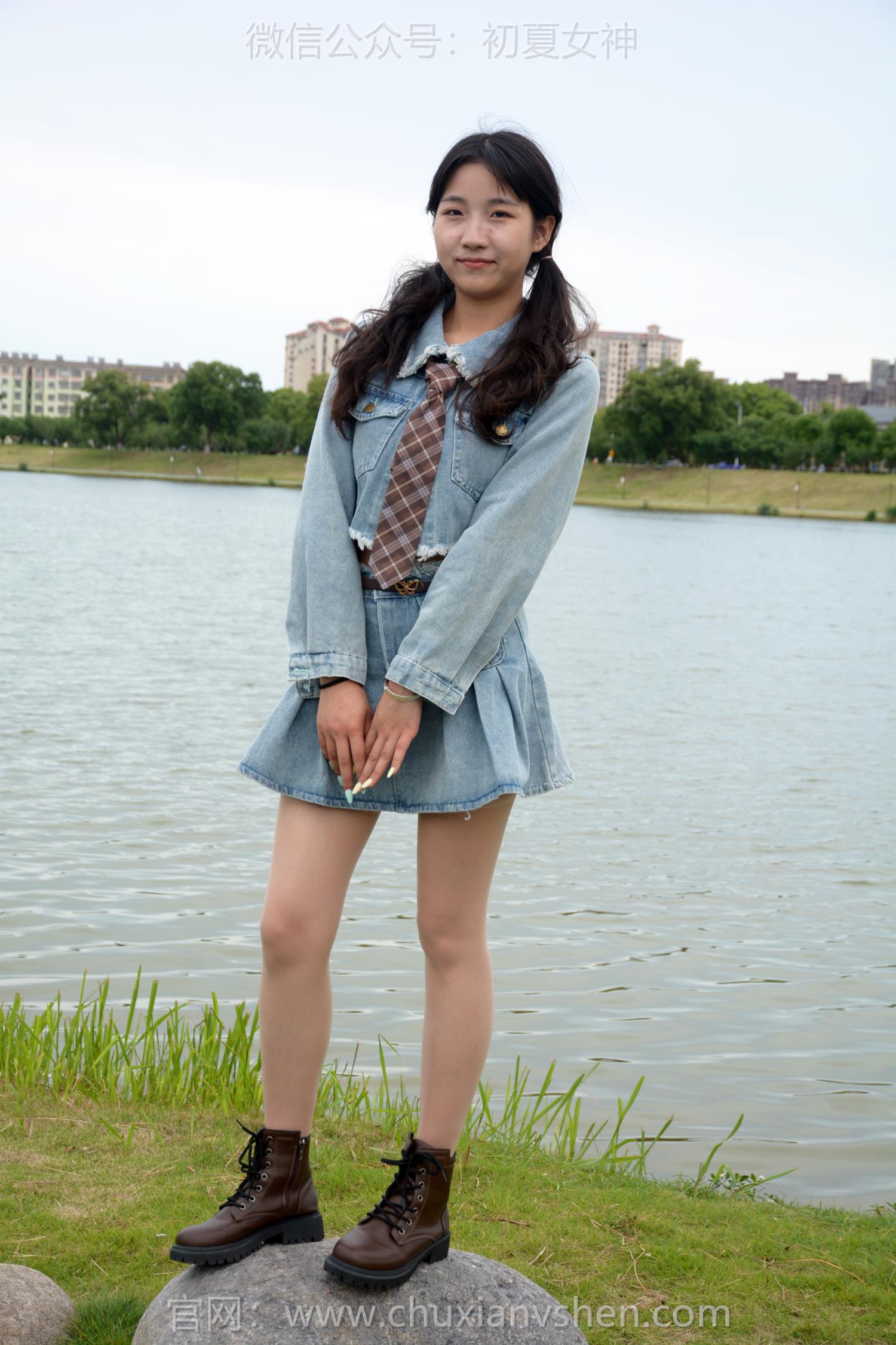 图片[75]-初夏女神 NO.215 点点 七月牛仔[100P] – 速更版-美库