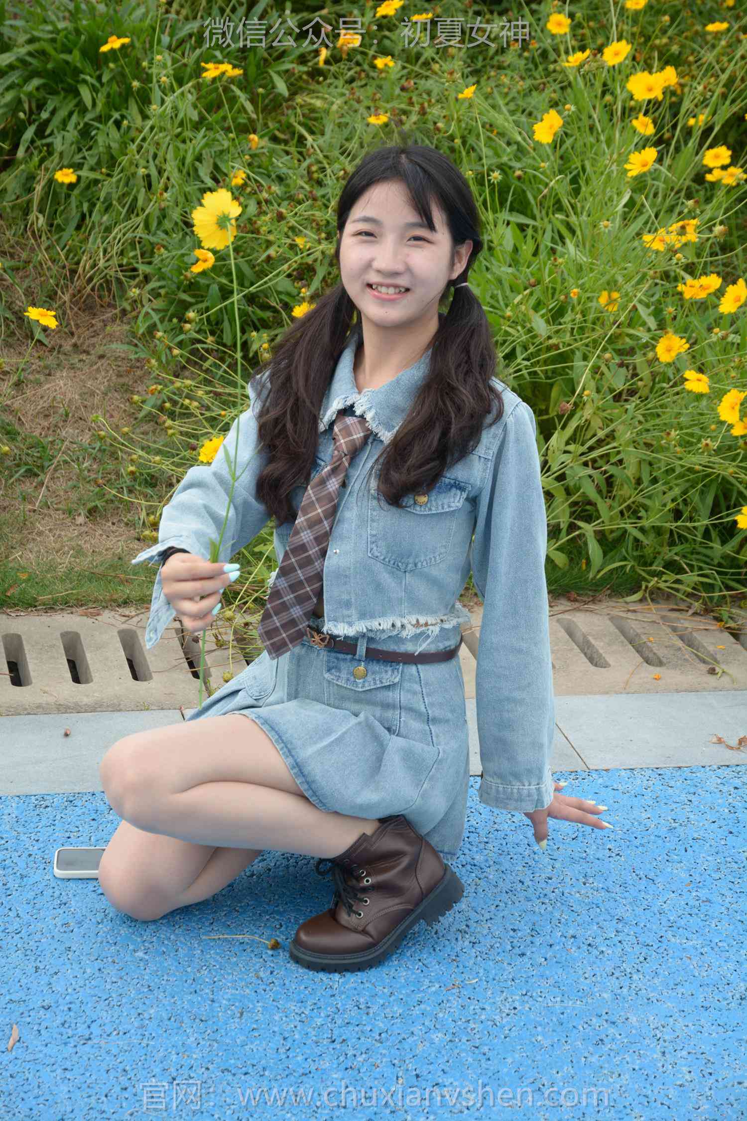 图片[78]-初夏女神 NO.215 点点 七月牛仔[100P] – 速更版-美库