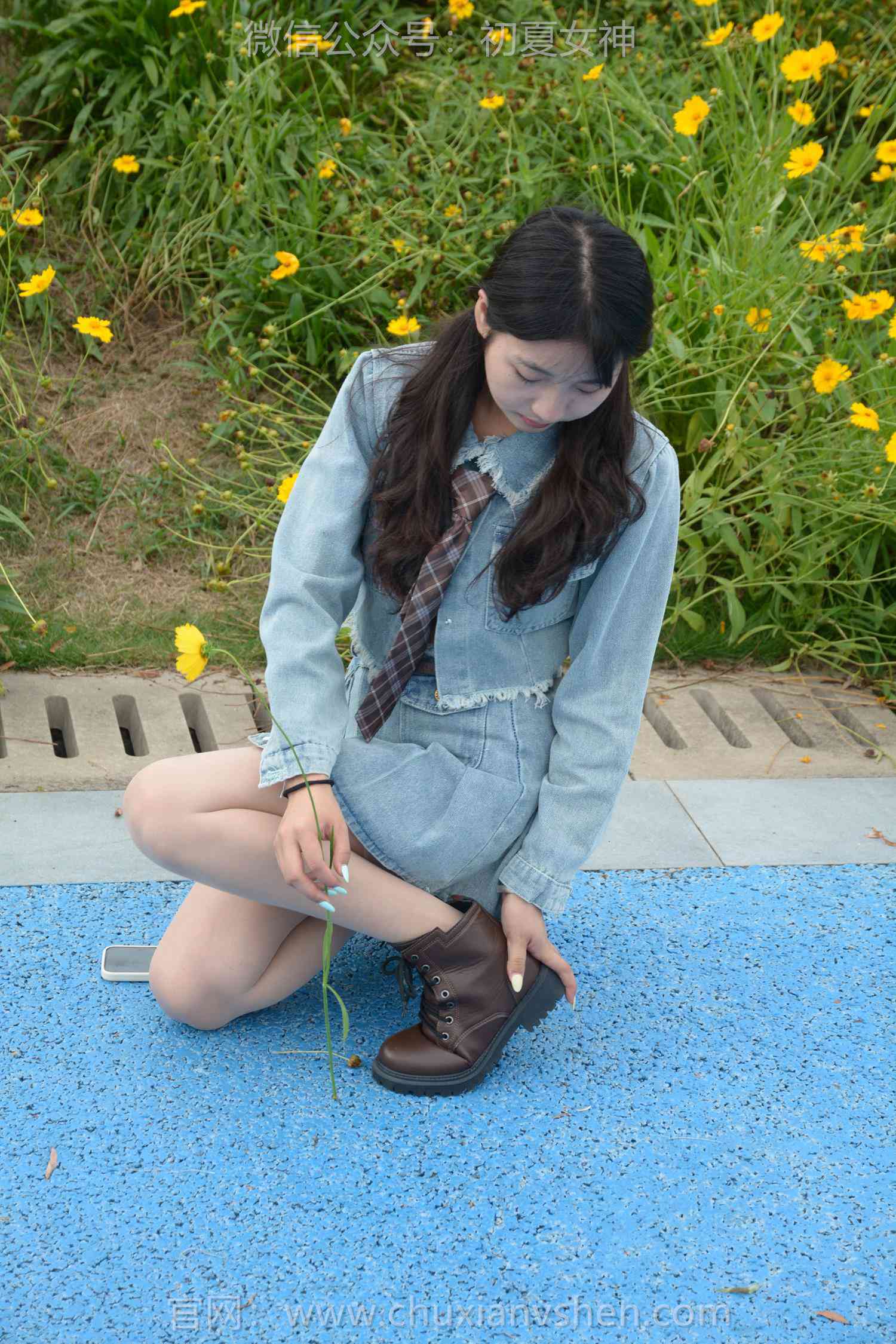图片[80]-初夏女神 NO.215 点点 七月牛仔[100P] – 速更版-美库