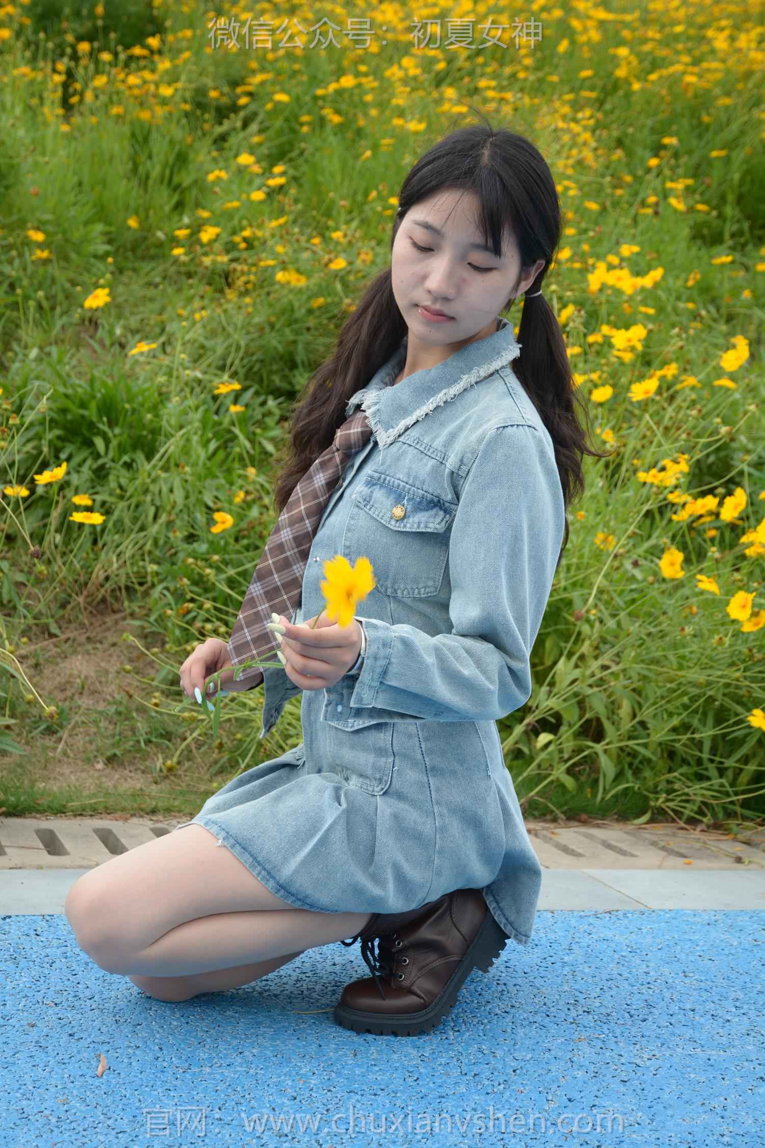 图片[84]-初夏女神 NO.215 点点 七月牛仔[100P] – 速更版-美库