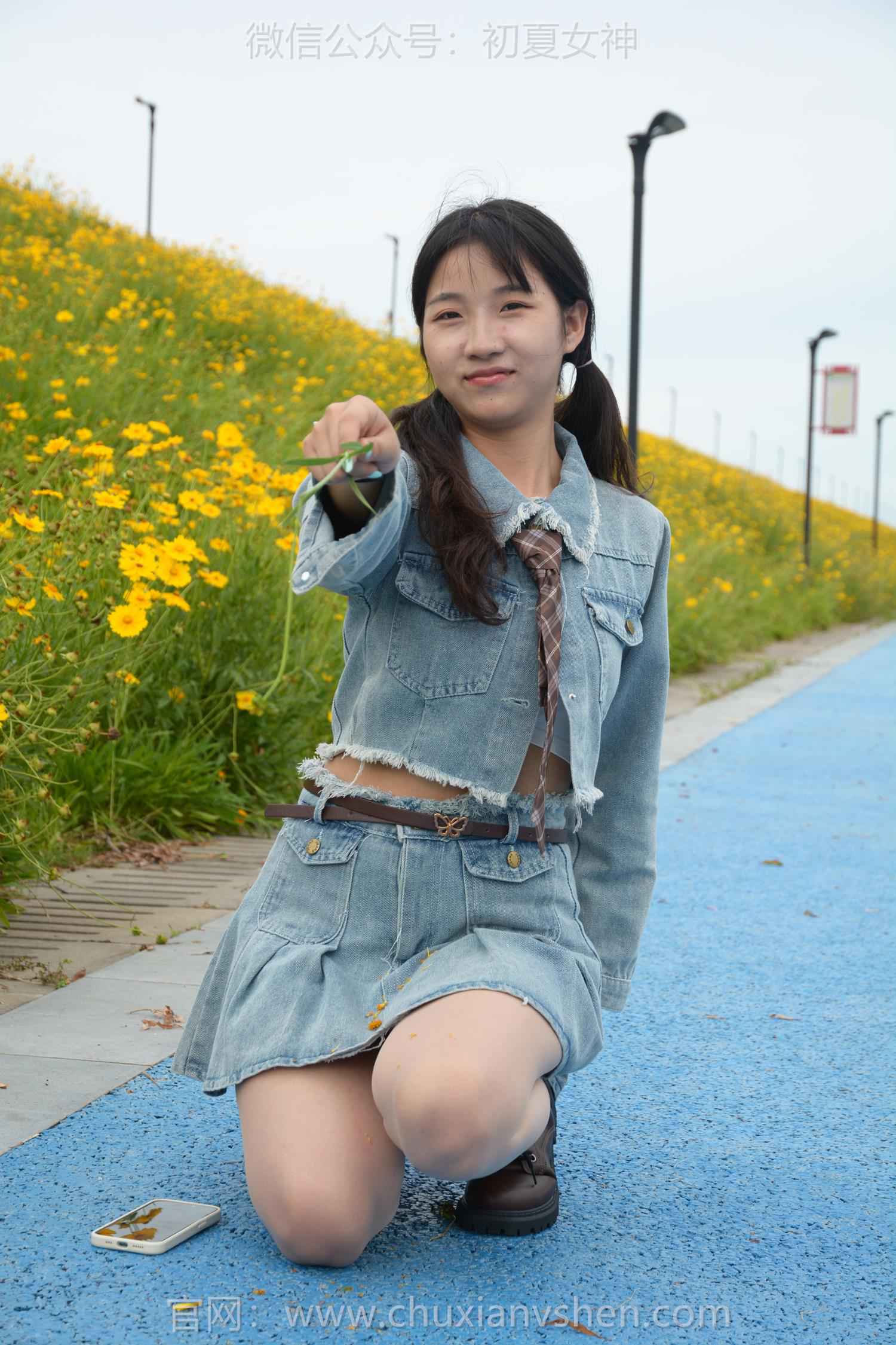 图片[85]-初夏女神 NO.215 点点 七月牛仔[100P] – 速更版-美库