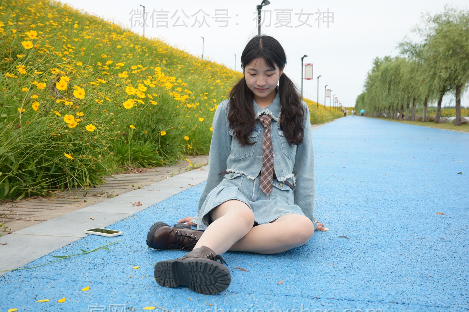 图片[86]-初夏女神 NO.215 点点 七月牛仔[100P] – 速更版-美库