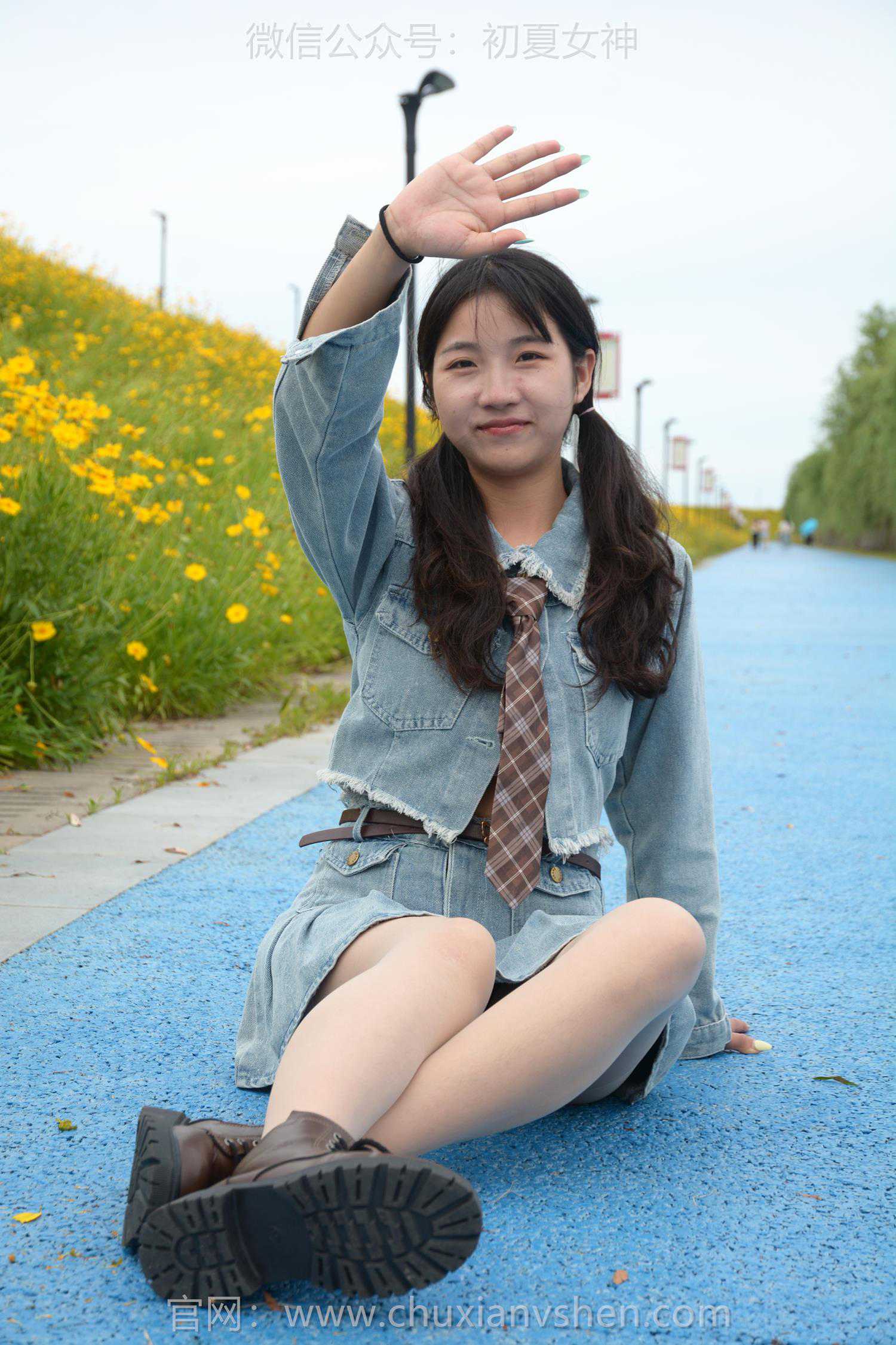 图片[87]-初夏女神 NO.215 点点 七月牛仔[100P] – 速更版-美库