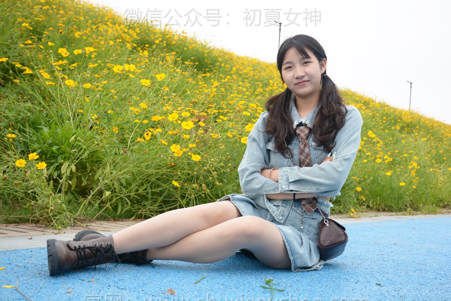 图片[89]-初夏女神 NO.215 点点 七月牛仔[100P] – 速更版-美库