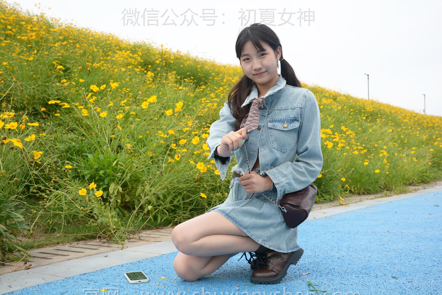 图片[91]-初夏女神 NO.215 点点 七月牛仔[100P] – 速更版-美库