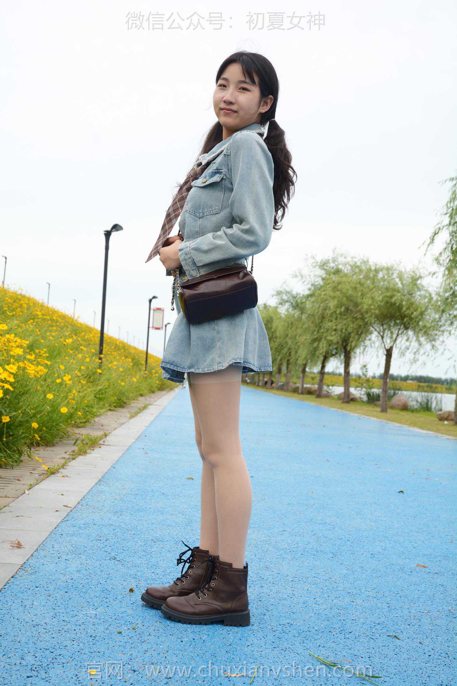图片[96]-初夏女神 NO.215 点点 七月牛仔[100P] – 速更版-美库