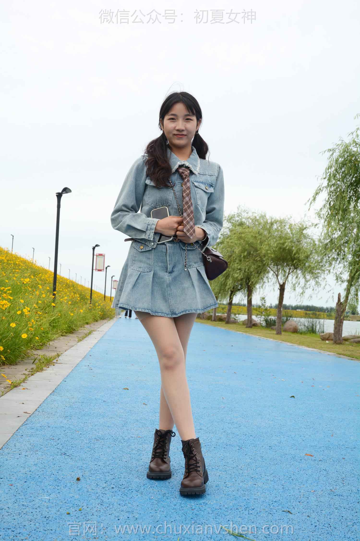 图片[97]-初夏女神 NO.215 点点 七月牛仔[100P] – 速更版-美库