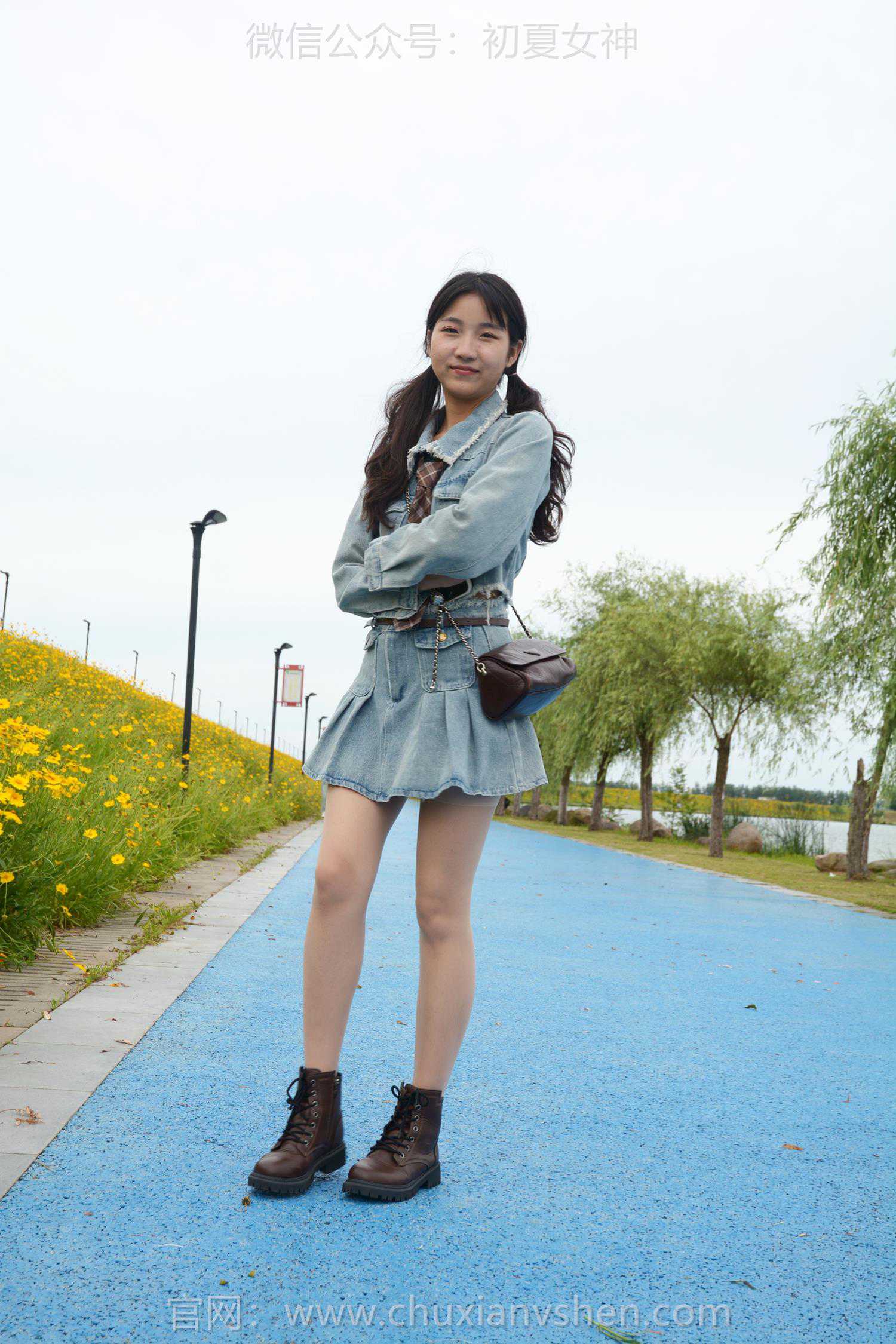 图片[98]-初夏女神 NO.215 点点 七月牛仔[100P] – 速更版-美库