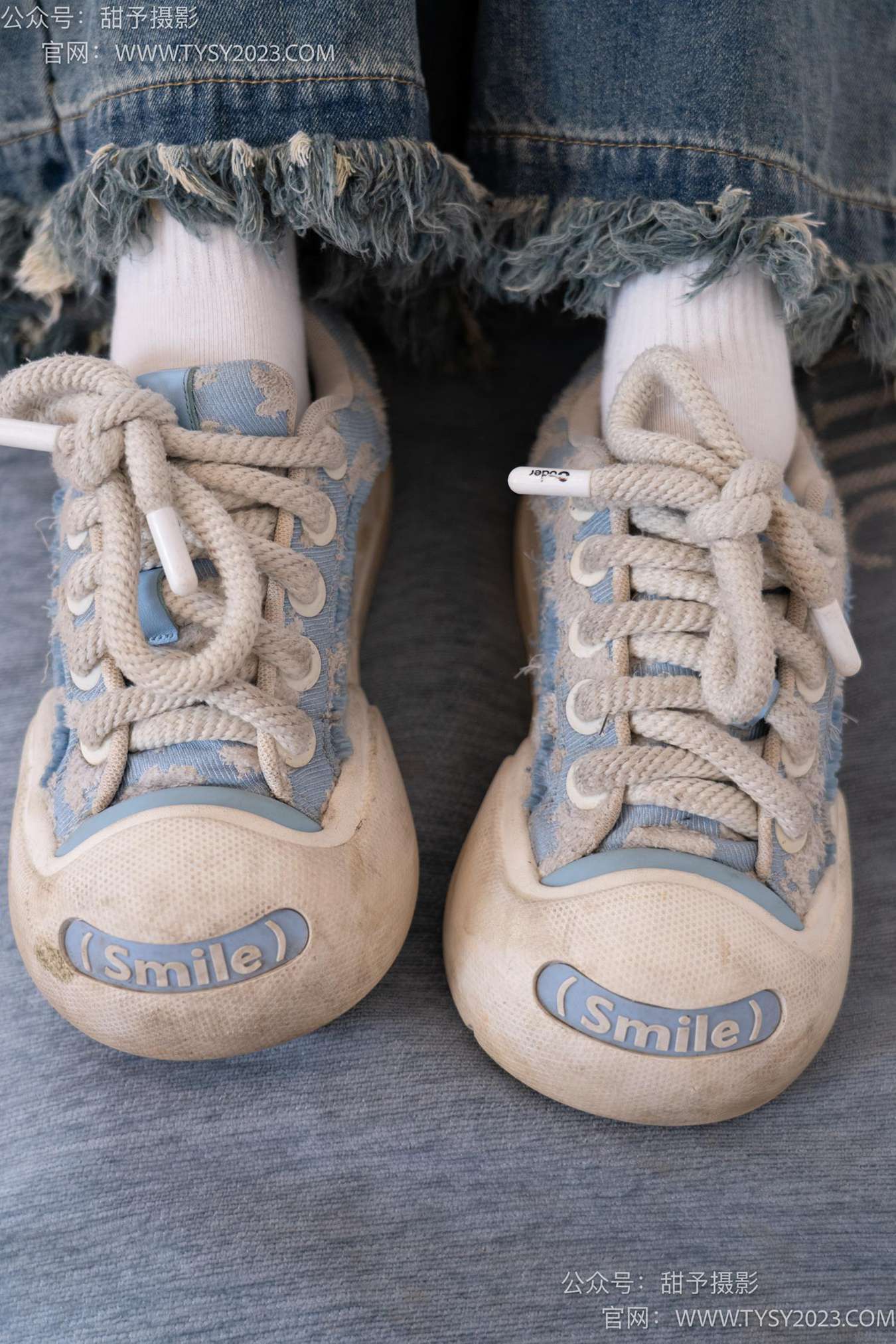 图片[10]-甜予摄影 NO.064 雪梨-帆布鞋、白棉袜、肉丝（脚尖加固款）[130P] – 速更版-美库