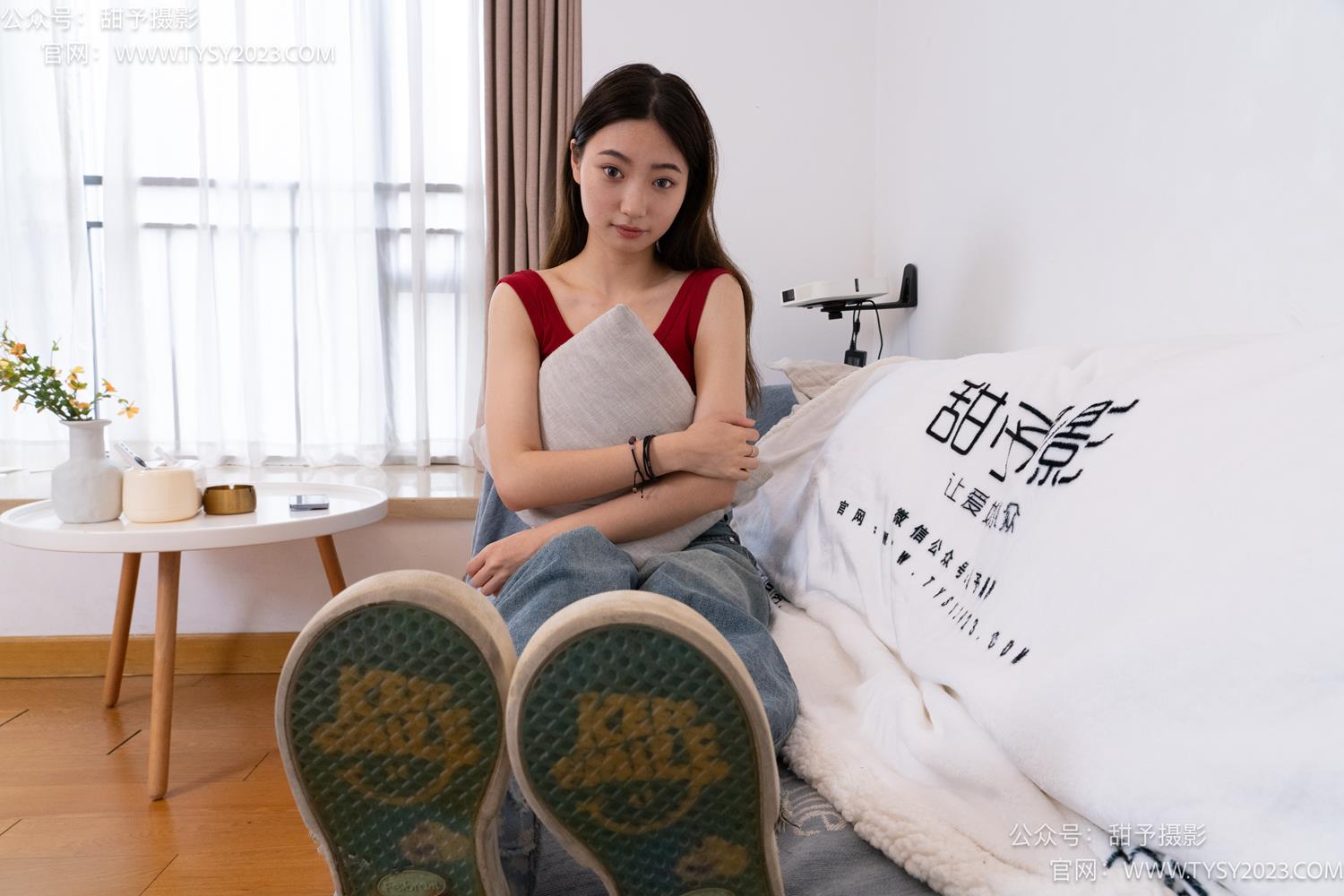 图片[12]-甜予摄影 NO.064 雪梨-帆布鞋、白棉袜、肉丝（脚尖加固款）[130P] – 速更版-美库