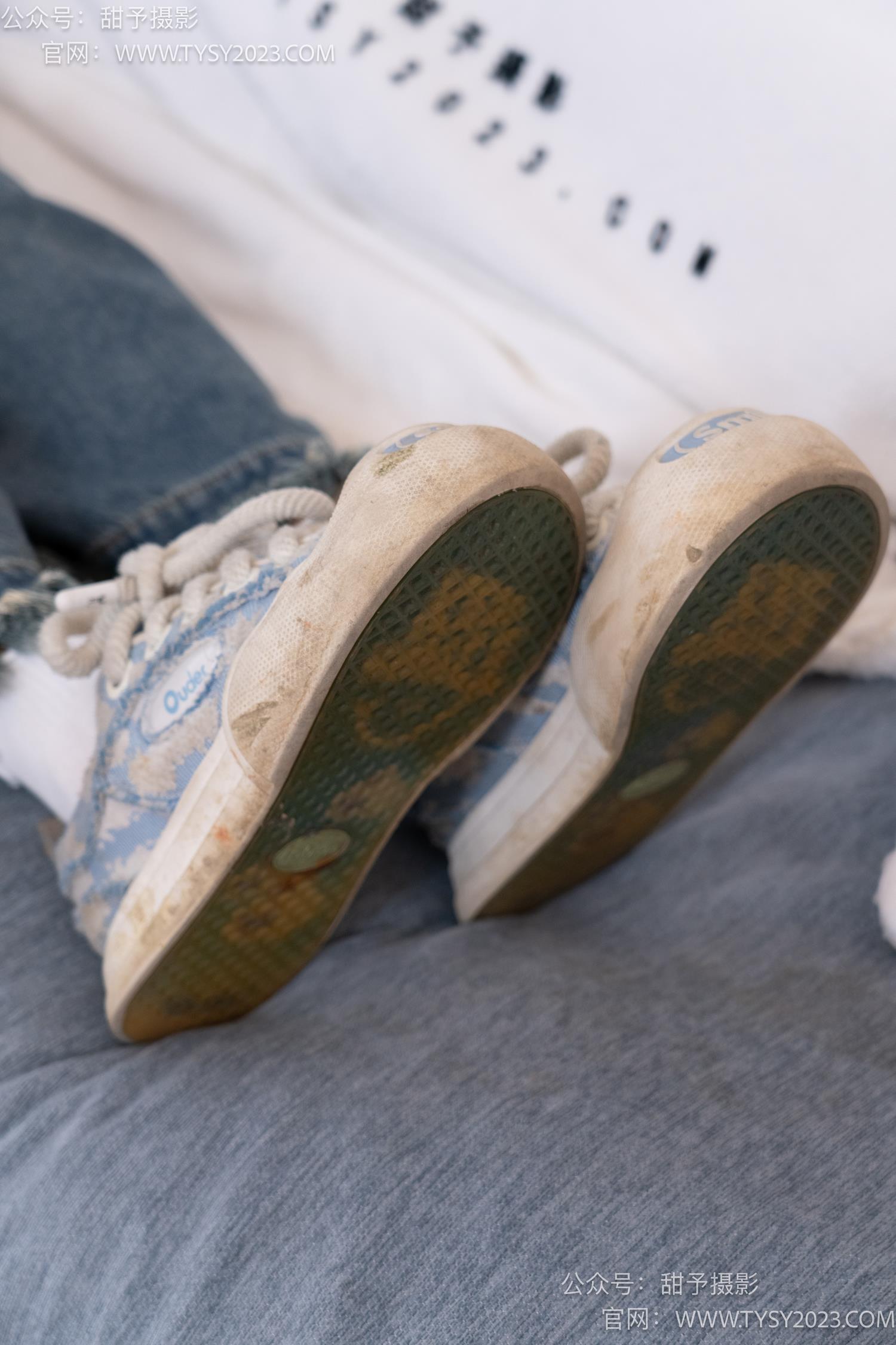 图片[14]-甜予摄影 NO.064 雪梨-帆布鞋、白棉袜、肉丝（脚尖加固款）[130P] – 速更版-美库