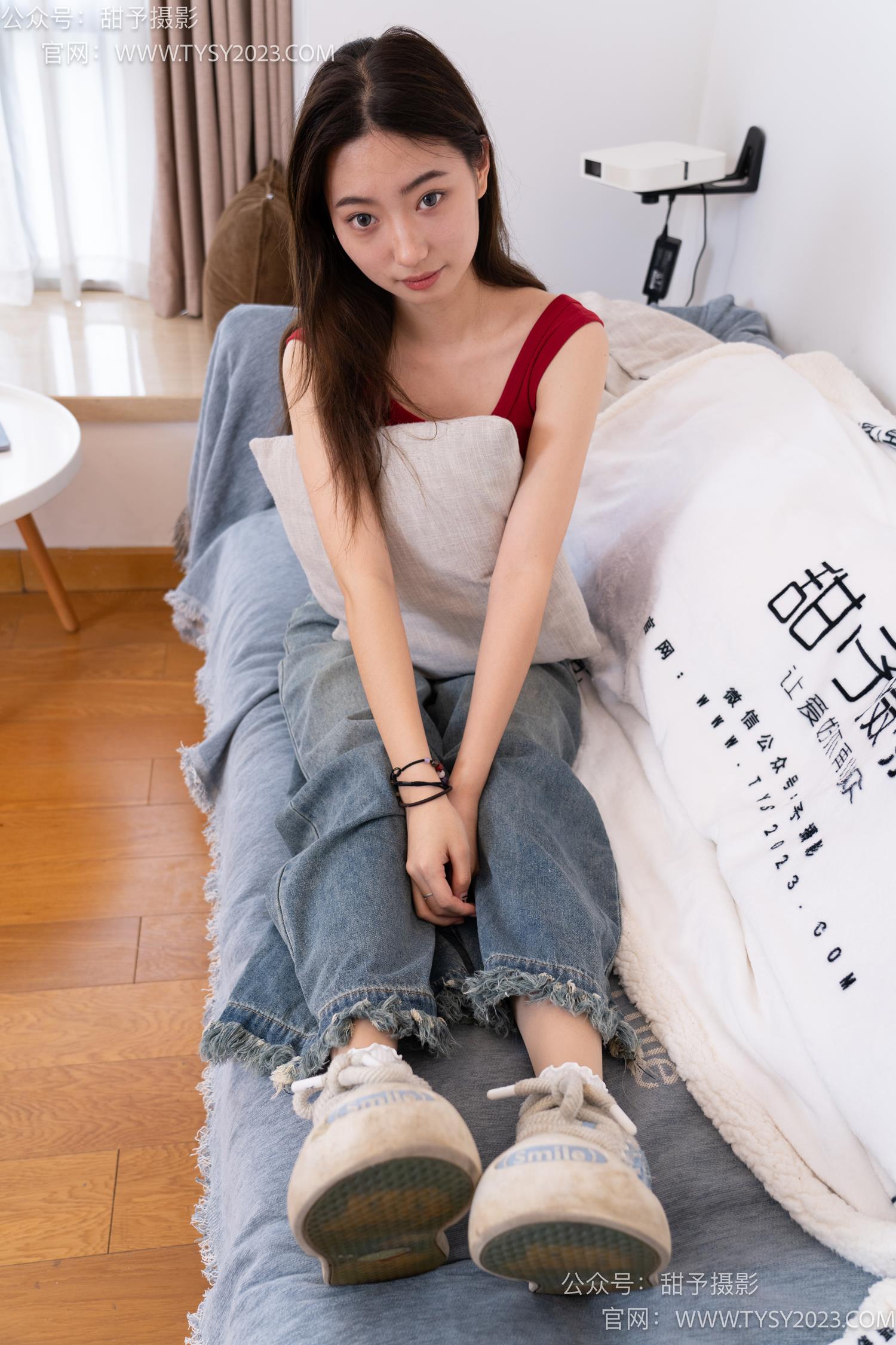 图片[16]-甜予摄影 NO.064 雪梨-帆布鞋、白棉袜、肉丝（脚尖加固款）[130P] – 速更版-美库