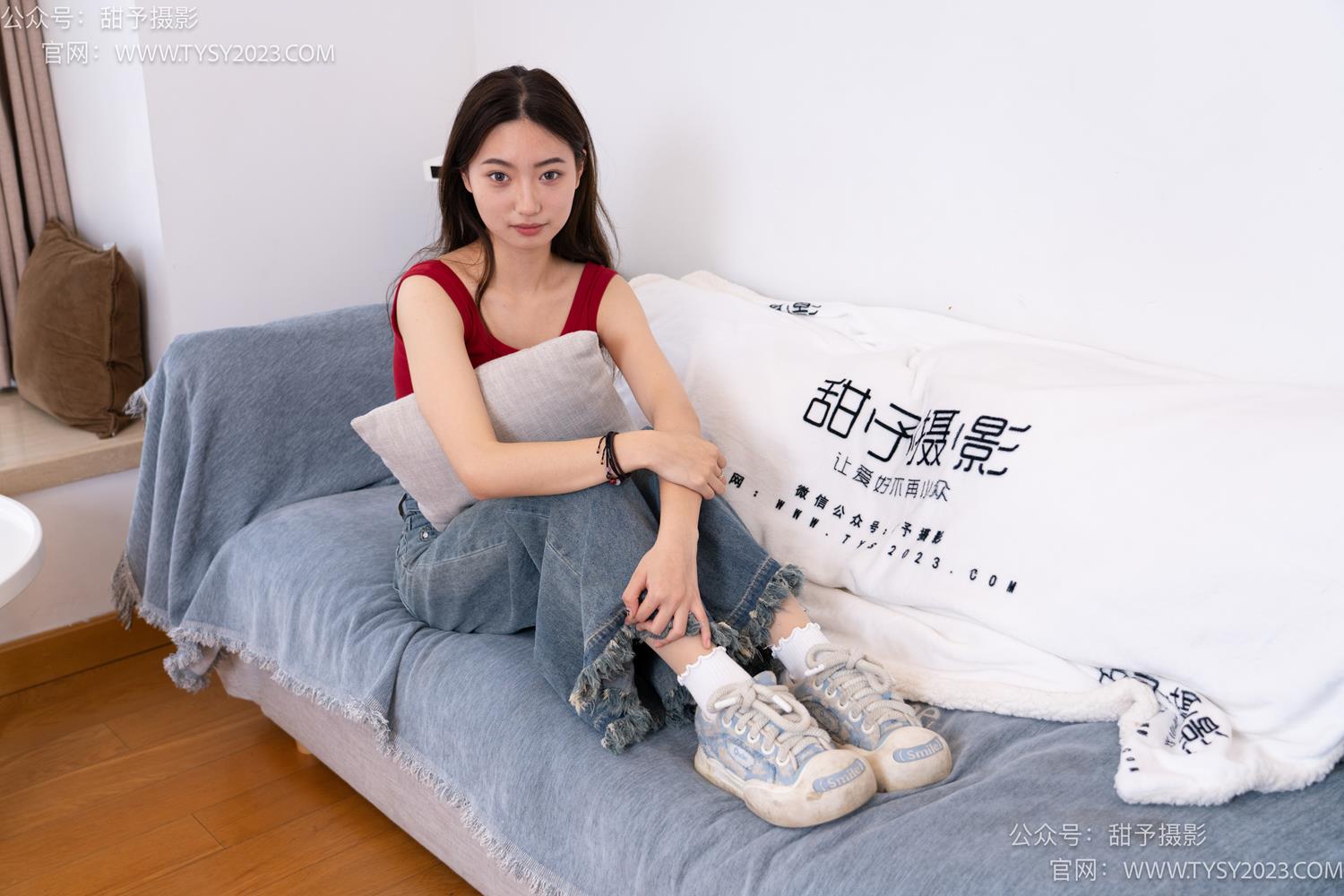 图片[21]-甜予摄影 NO.064 雪梨-帆布鞋、白棉袜、肉丝（脚尖加固款）[130P] – 速更版-美库